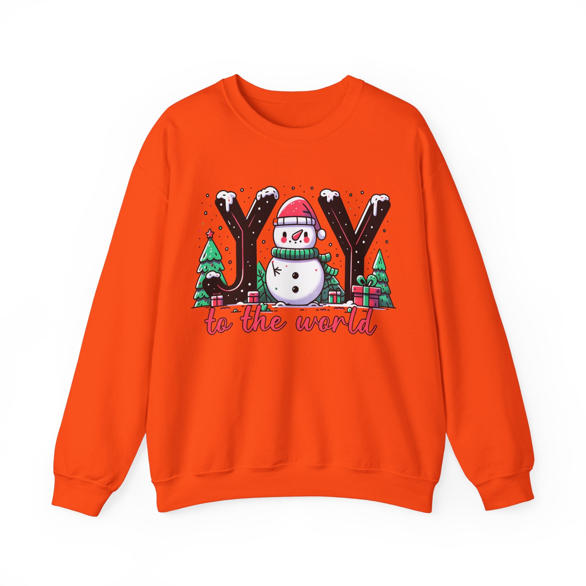 Spread Holiday Cheer with our 'Joy to the World' Christmas Sweatshirt