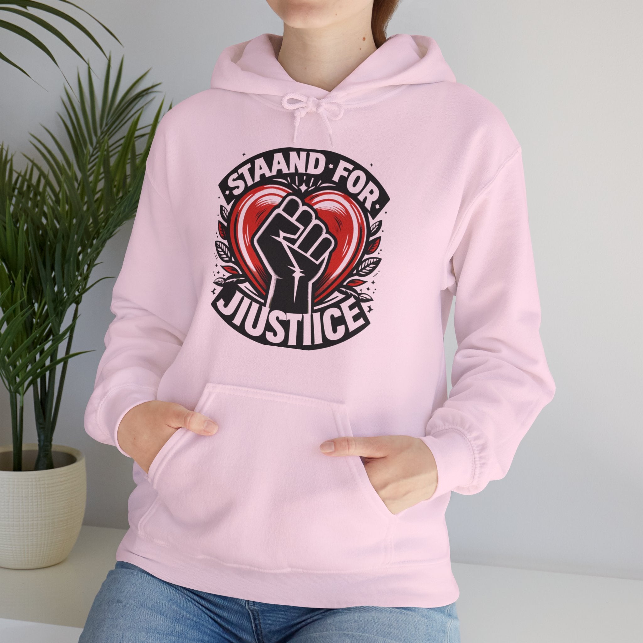 Stand Up for Justice Hoodie: Empowering Activism Statement Sweatshirt