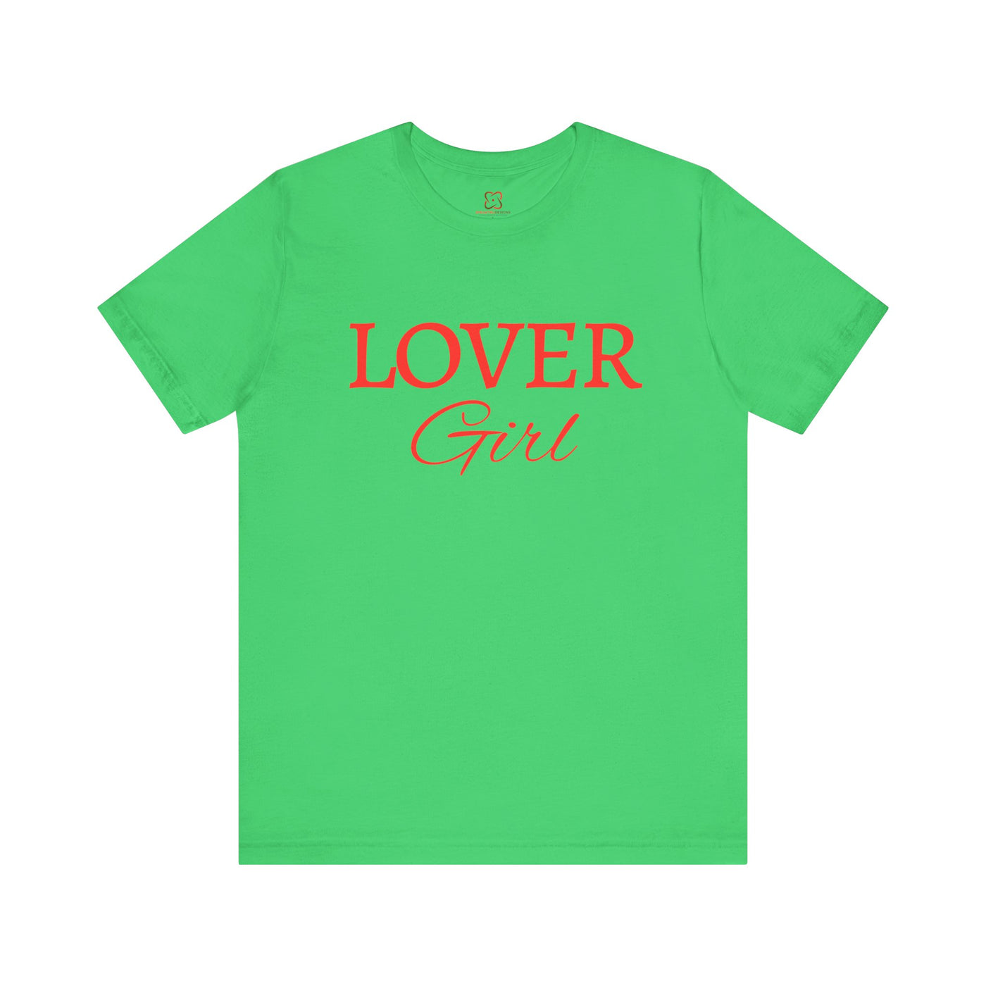 Lover Girl Valentine's Day T-Shirt - Cute & Playful Heart Design