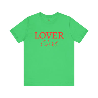 Lover Girl Valentine's Day T-Shirt - Cute & Playful Heart Design