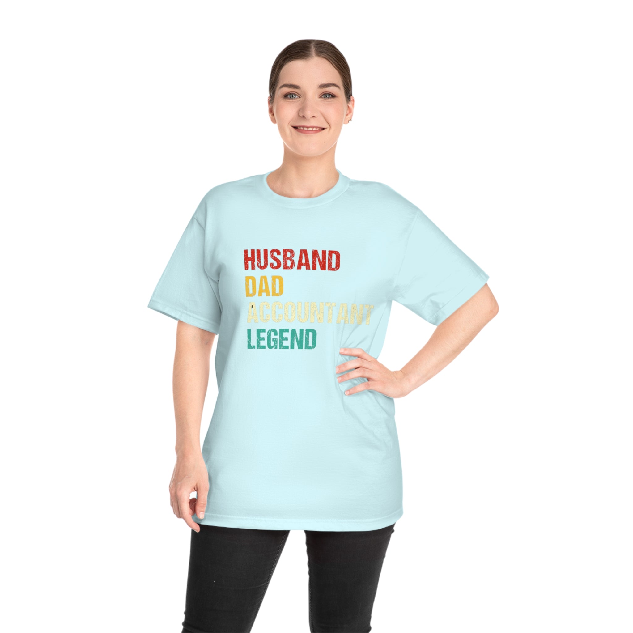 Husband, Dad and Vintage Accountant Legend Shirt - Retro Father's Day Gift Tee for Dad