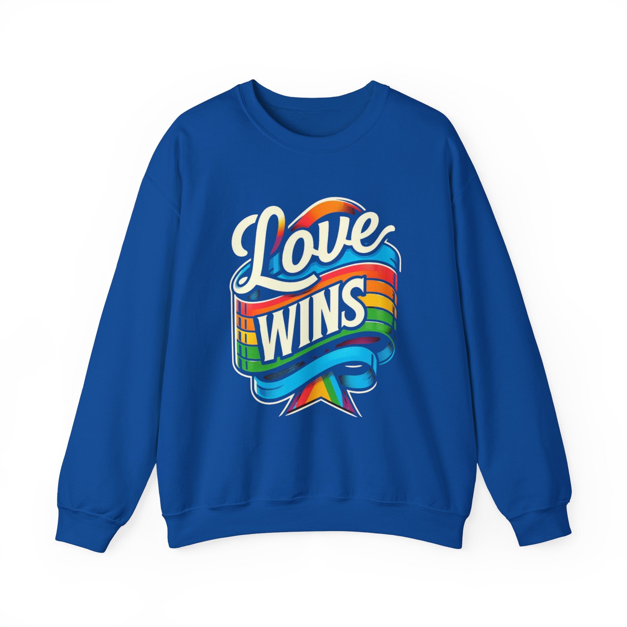 Love Wins Sweatshirt - Spread Love and Style with Our Trendy Statement Piece