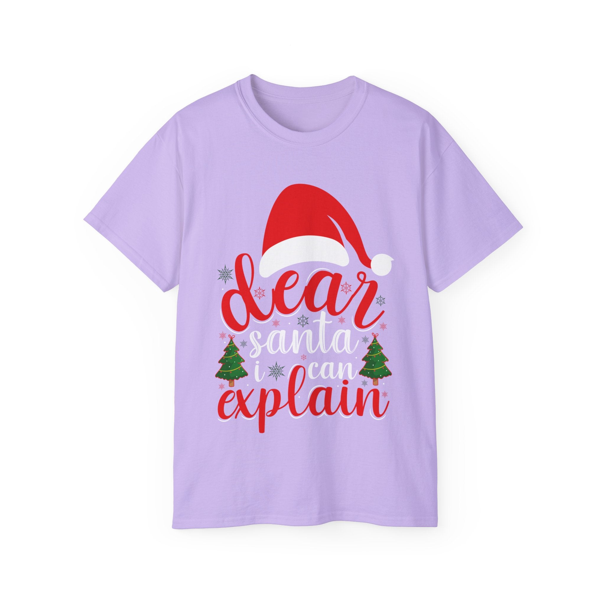 Dear Santa, I Can Explain - Funny Christmas Tee