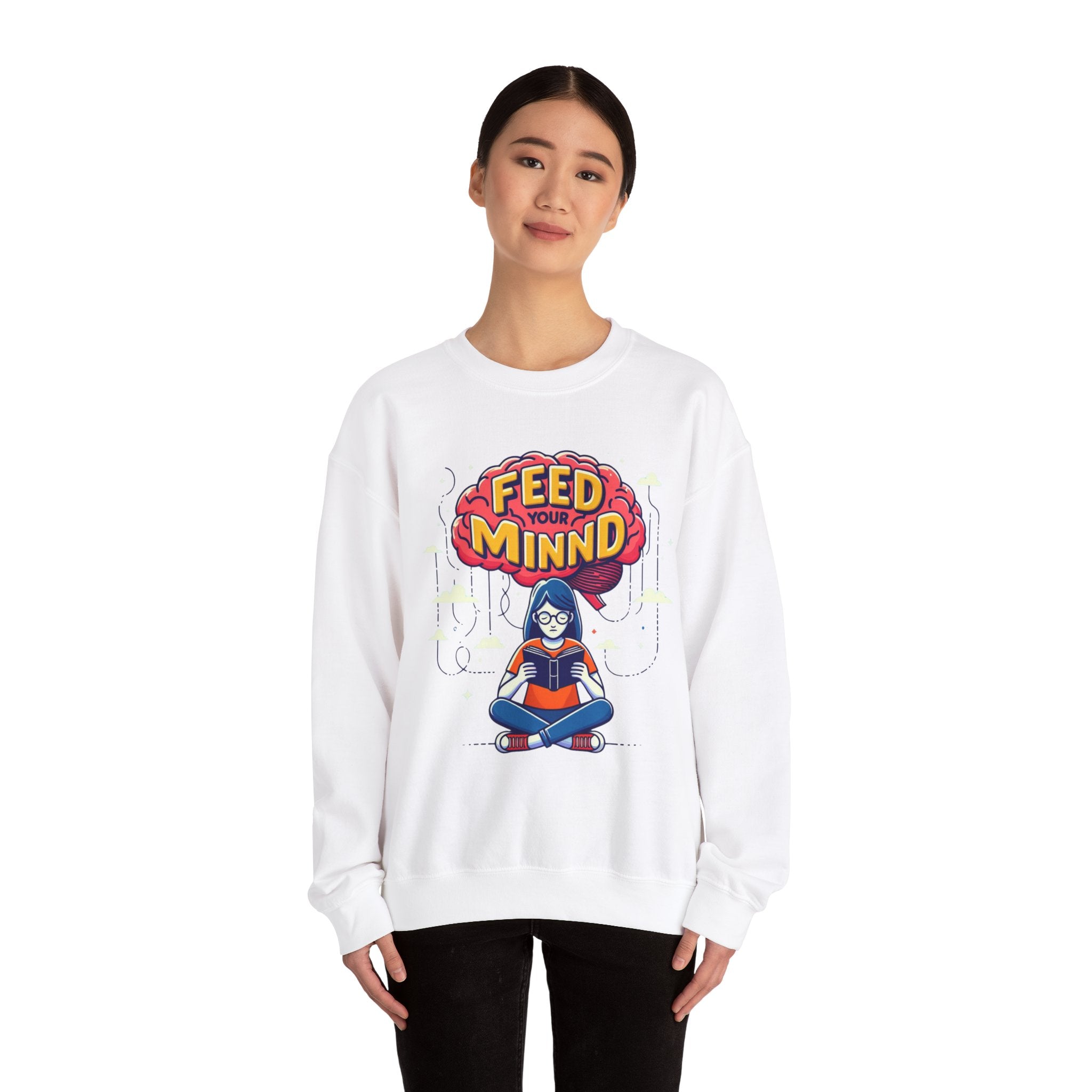 Empower Your Mind Sweatshirt - Inspirational Graphic Print for Elevated Style