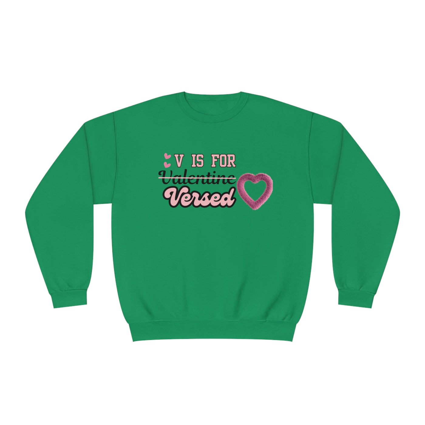 V Is For Valentine Versed Sweatshirt: A Literary Twist For Lovebirds