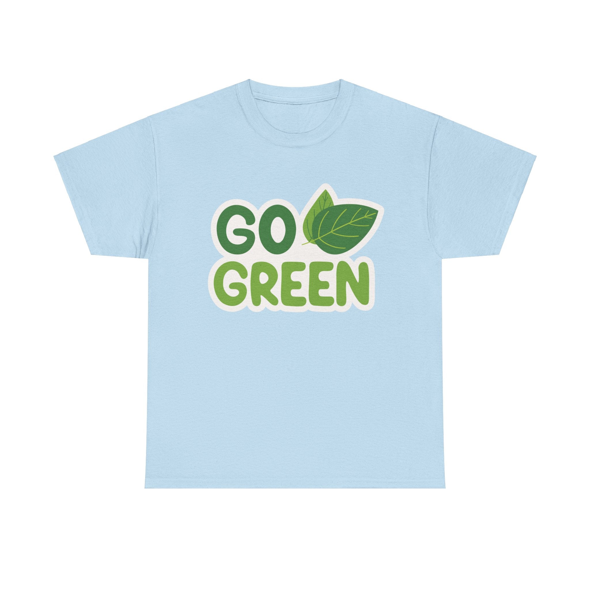 Earth Day Go Green T-Shirt: Eco-Friendly Tee for Environmental Enthusiasts