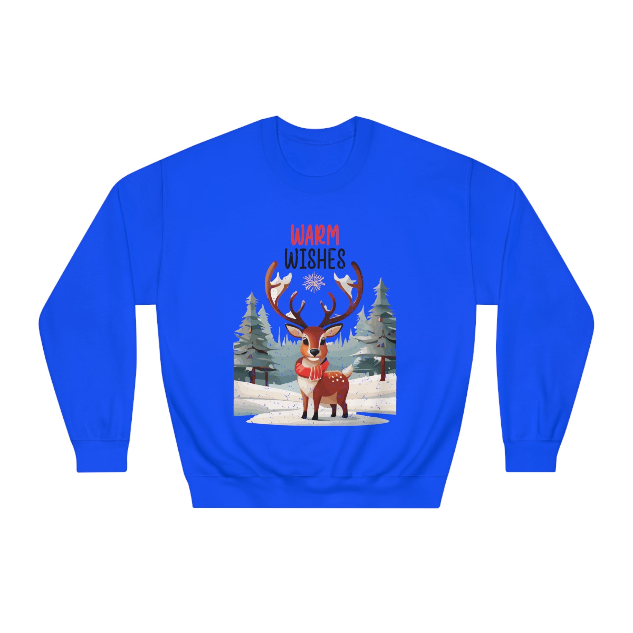 Cozy Comfort: Warm Wishes Christmas Sweatshirt"