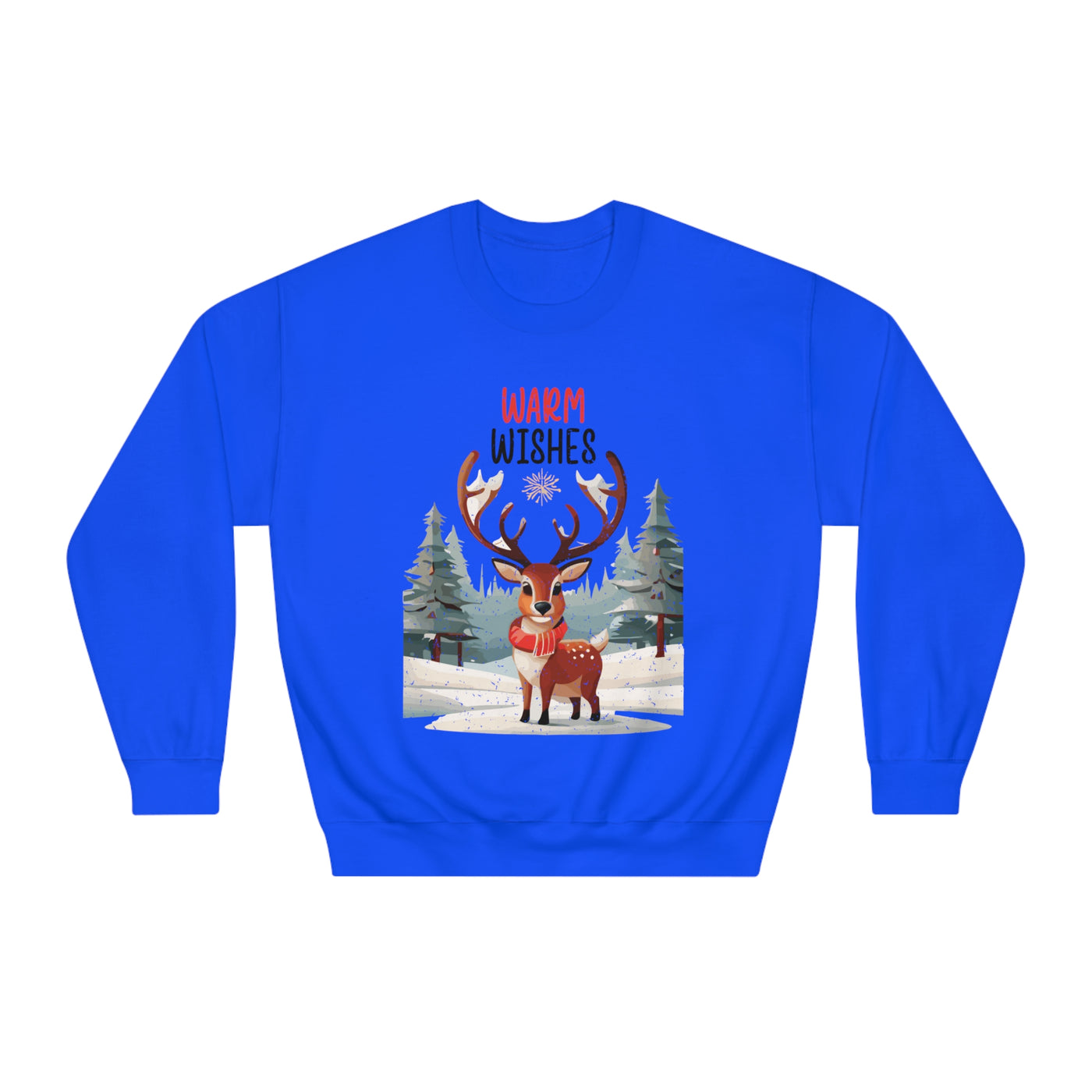 Warm Wishes Christmas Sweatshirt - Cozy Holiday Apparel