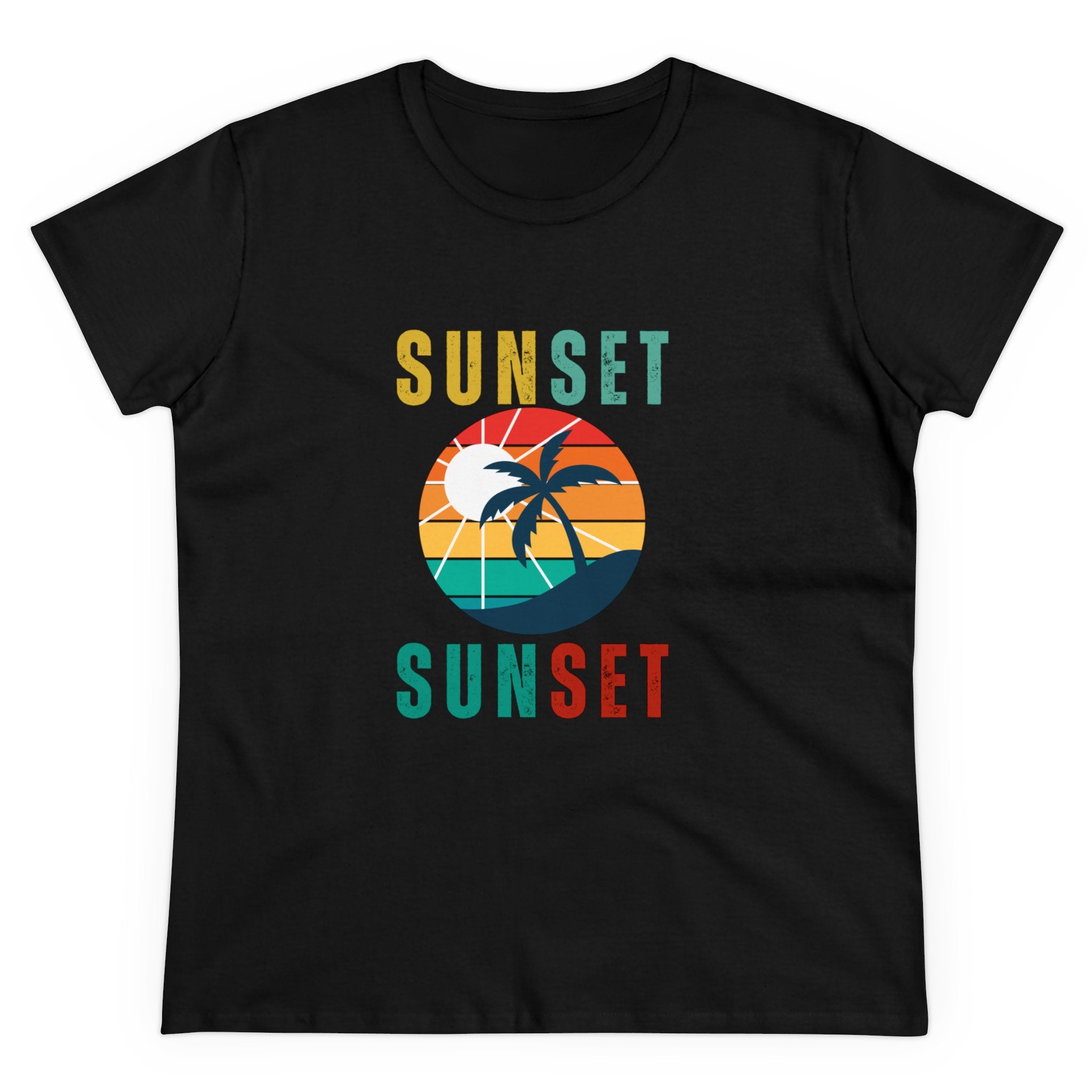 A Watercolor Sunset Explosion T-Shirt