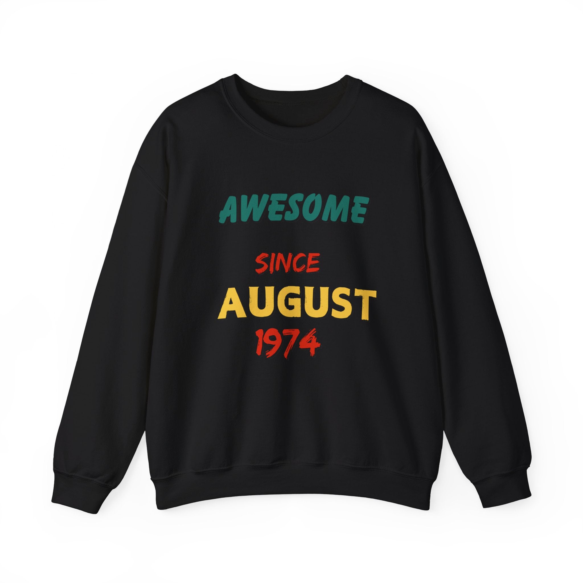 Vintage 'Awesome Since 1974' Sweatshirt – Classic Comfort & Timeless Style