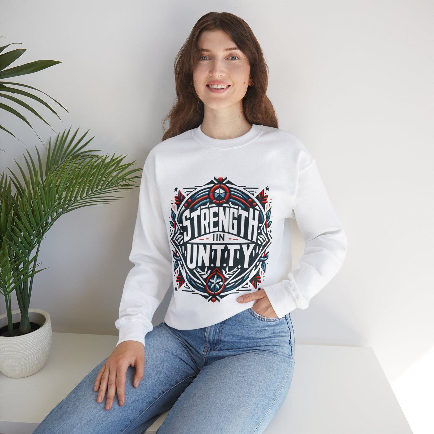 United We Stand Sweatshirt: Empowering Design, Inspiring Message