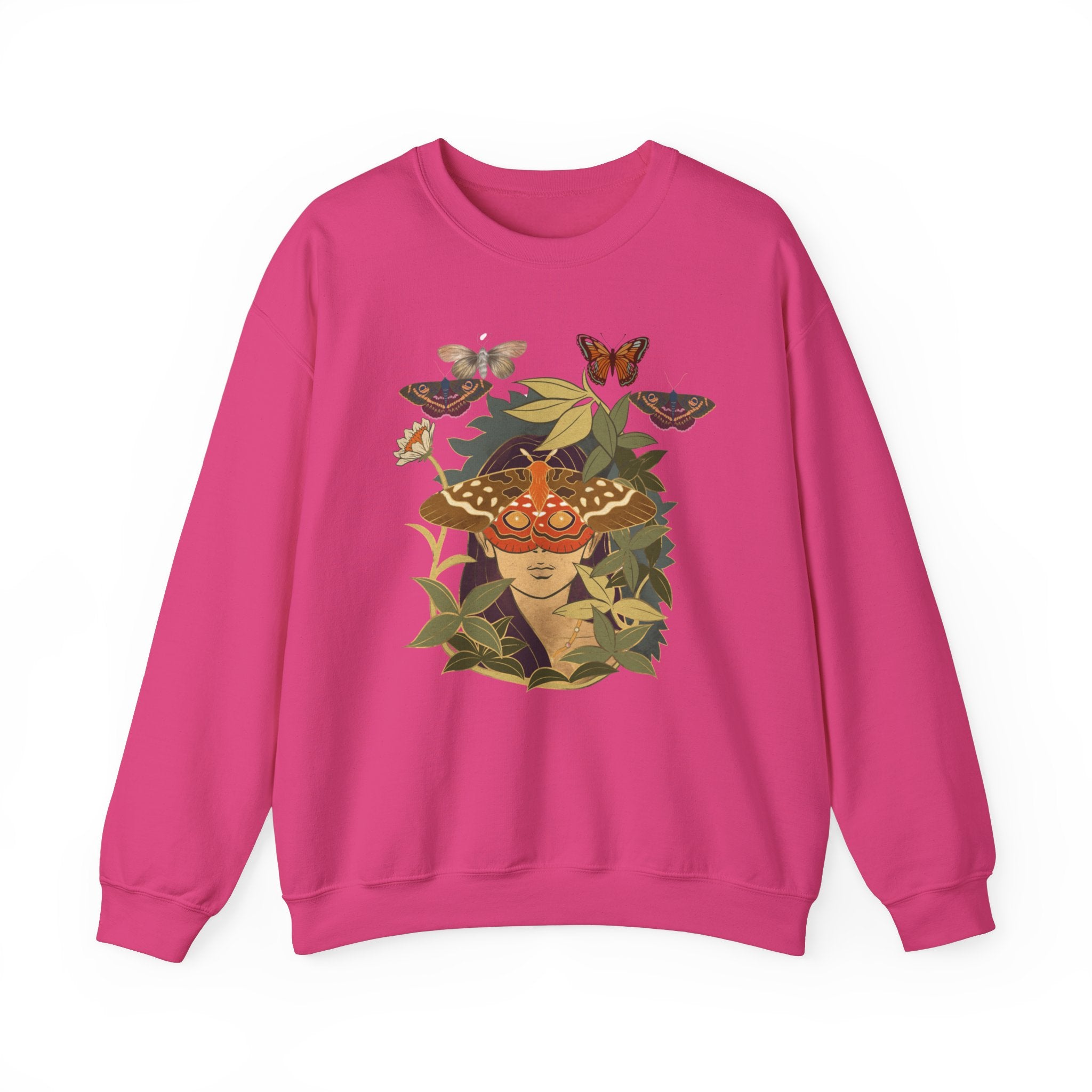 Elegant Vintage Moths Sweatshirt: Timeless Style & Comfort