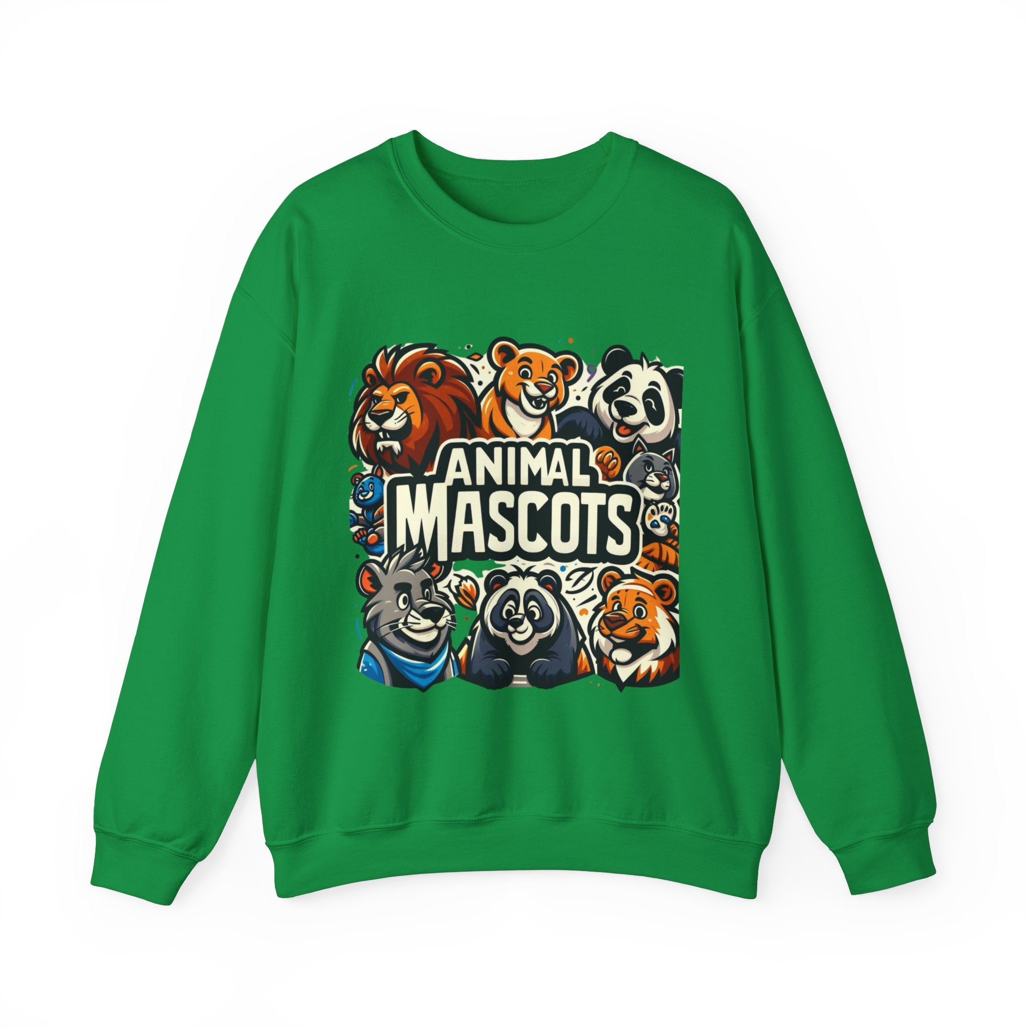 Wild Spirit Animal Mascots Sweatshirt: Embrace Nature's Essence in Style