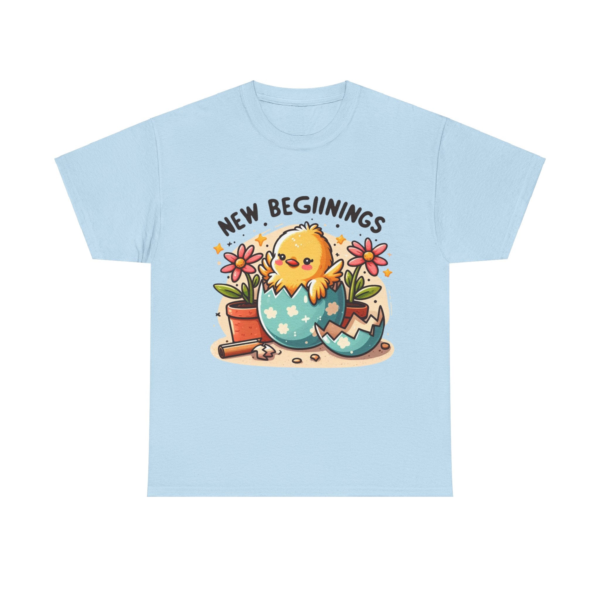 Easter Bliss: New Beginnings T-shirt for Celebrating the Resurrection