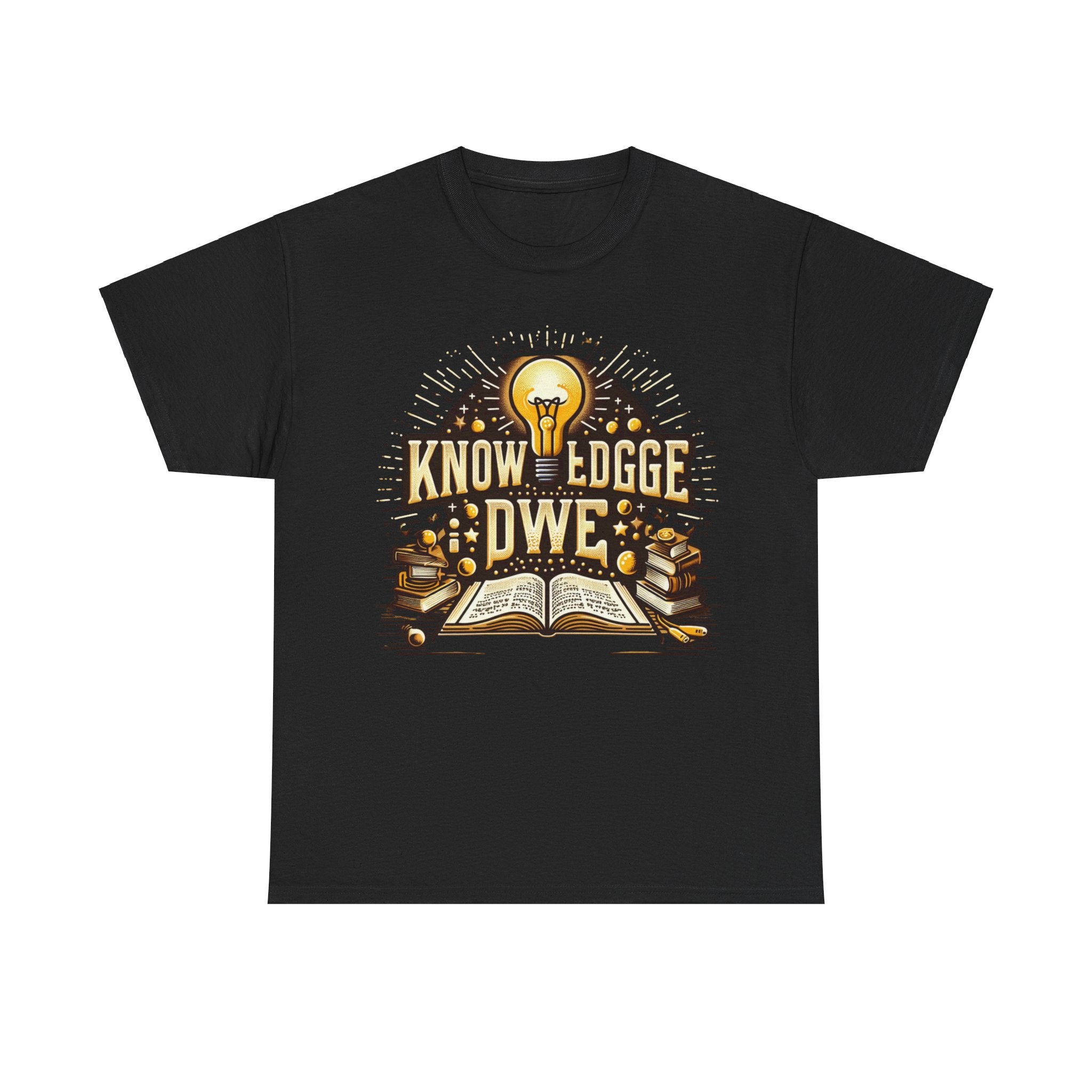 Empower Yourself with our 'Knowledge is Power' T-Shirt: Inspirational Tee for Intellectuals