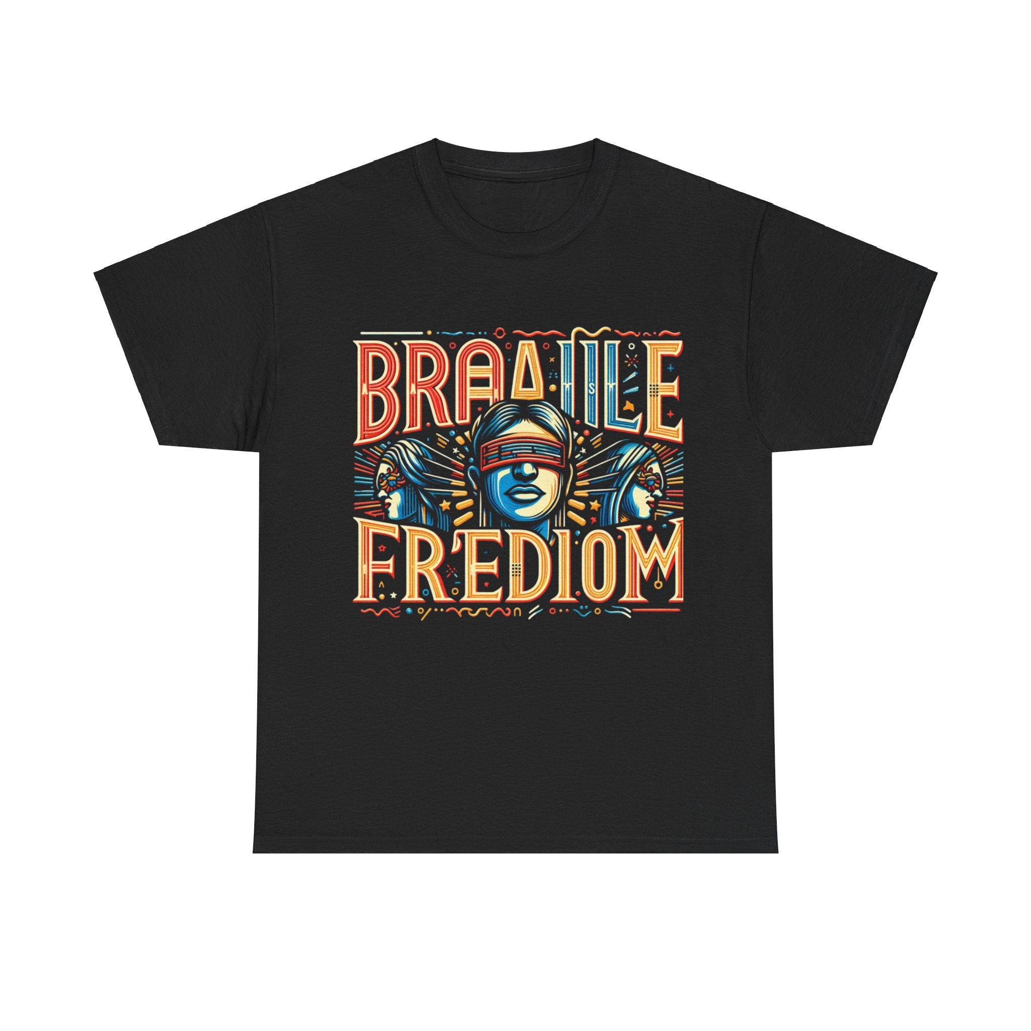 Empowerment in Braille: Braille is Freedom T-Shirt