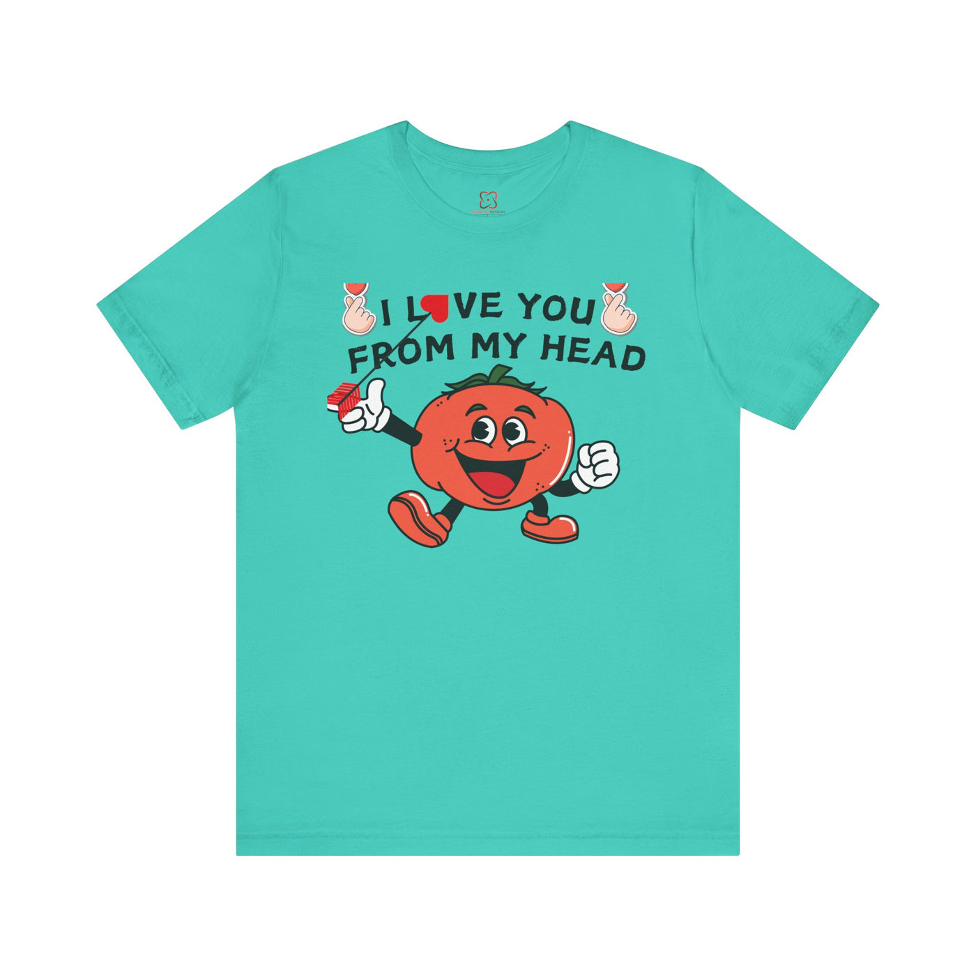 I Love You From My Head To My Toes Valentine's Day T-Shirt - Cute & Romantic Couple Tee"