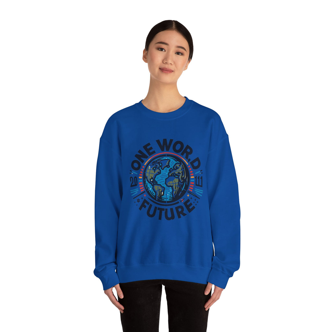 Global Unity Sweatshirt: 'One World, One Future'