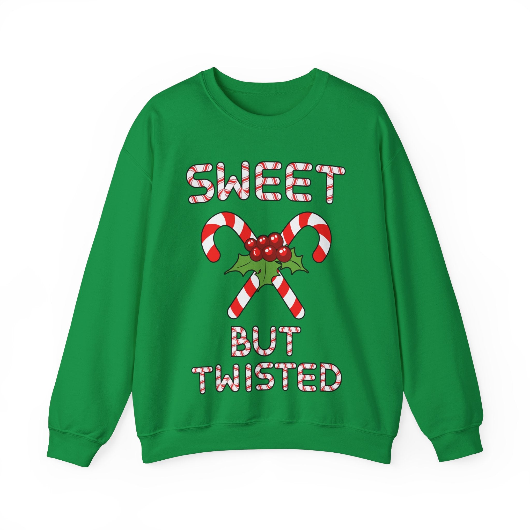 Sweet & Twisted Christmas Sweatshirt: Festive Fun for the Holidays!