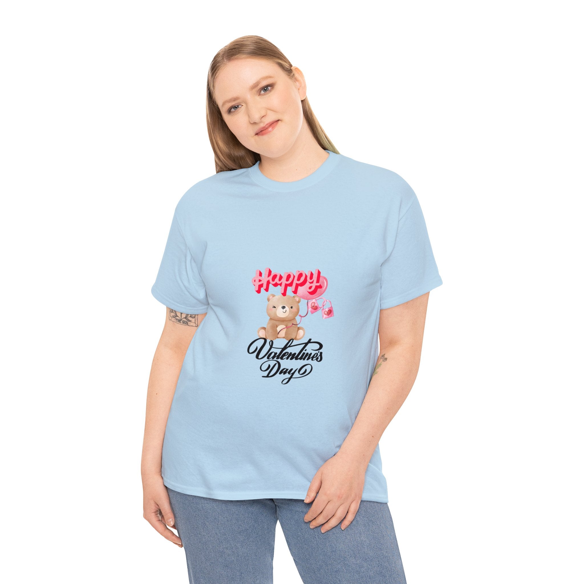 Happy Valentine's Day T-Shirt for Couples | Romantic Tee for Him and Her, Heartfelt Love