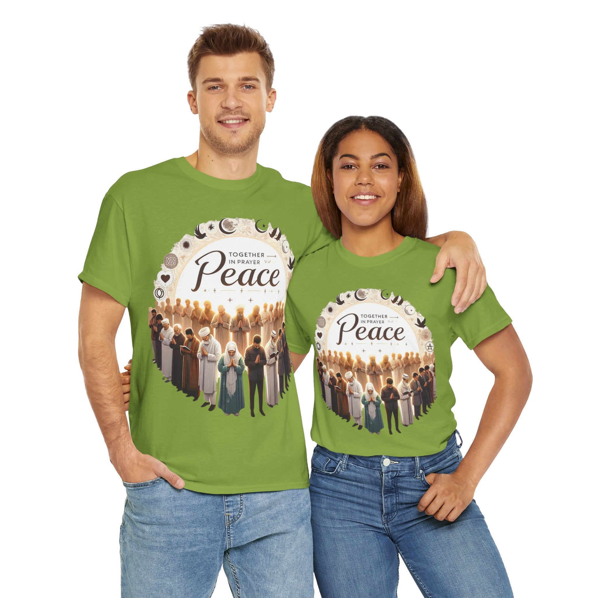 Empowerment Collection: 'Together for Peace' Unisex T-Shirt – Spread Unity and Harmony"