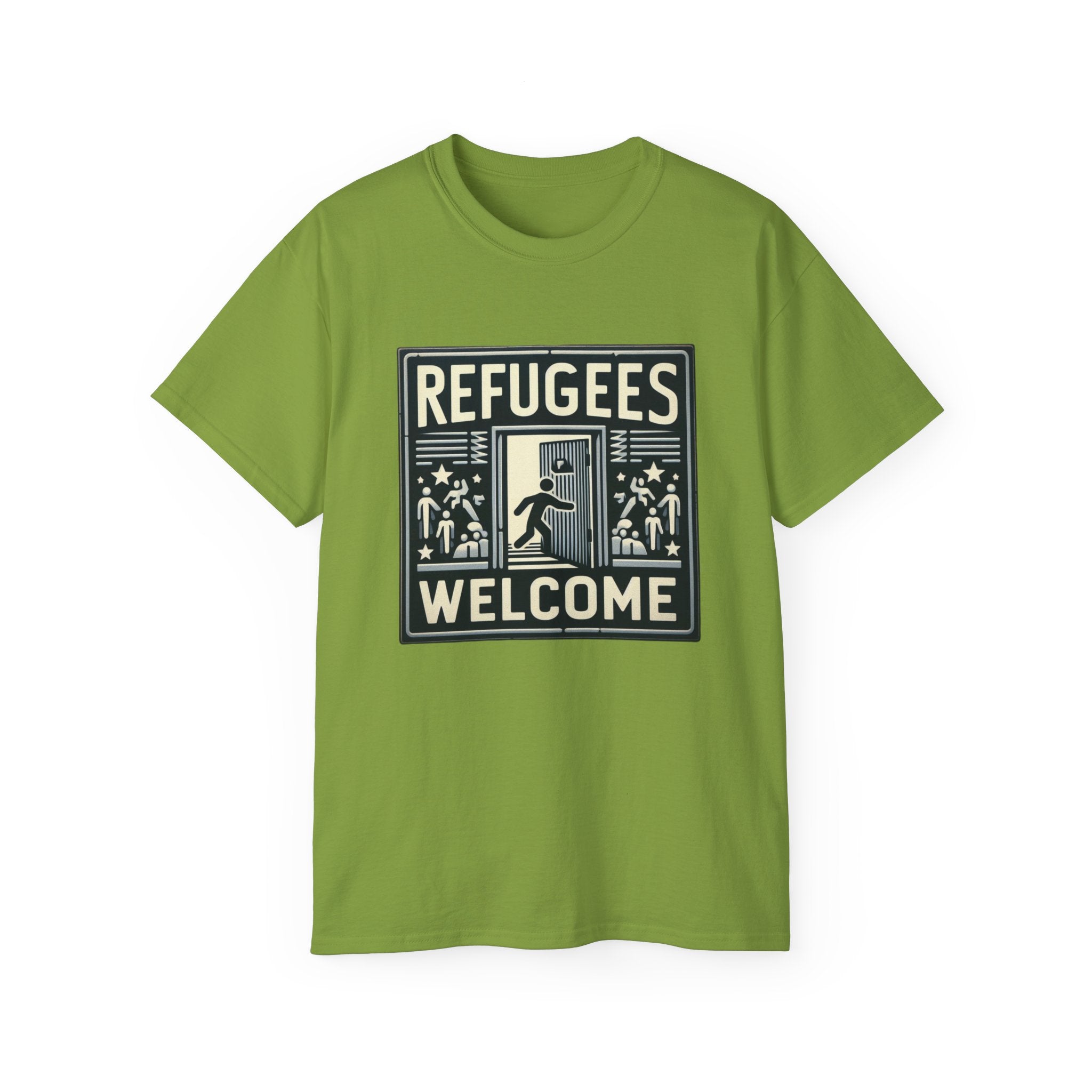 Empathy in Action: Refugee Welcome T-Shirt - Wear Your Support Proudly