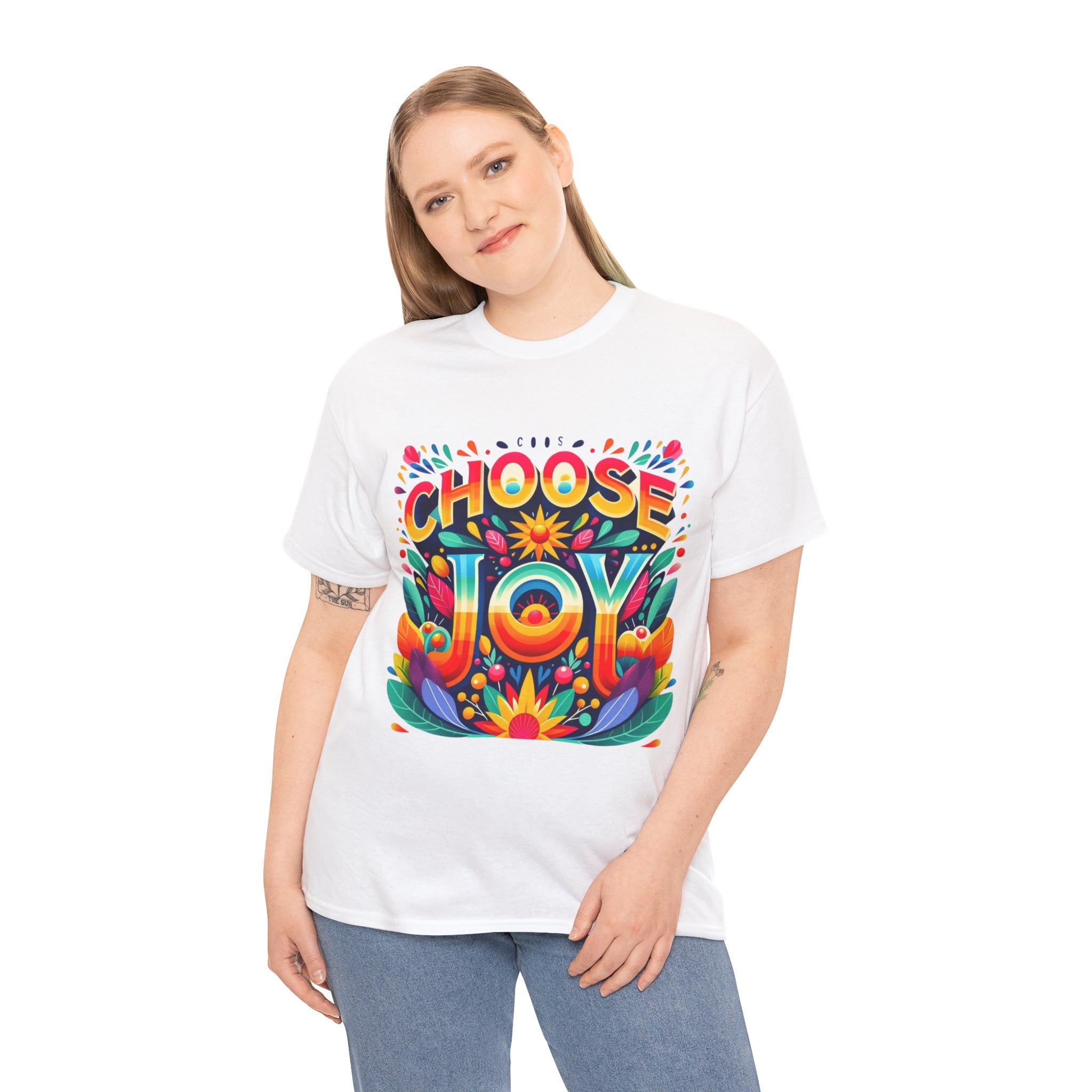 Choose Joy T-Shirt: Spread Positivity with Stylish Comfort