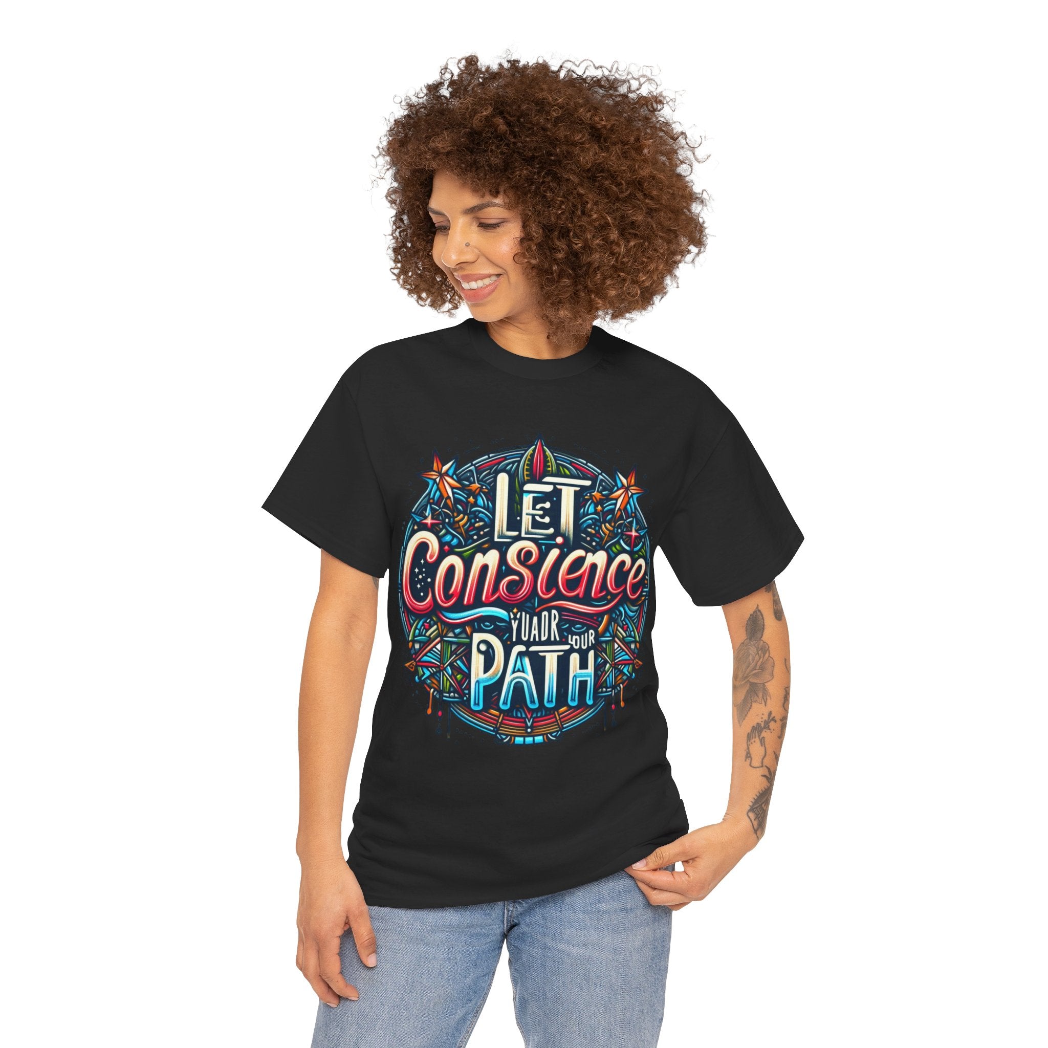 Conscience Guardian Path T-Shirt: Inspire with Purpose and Style