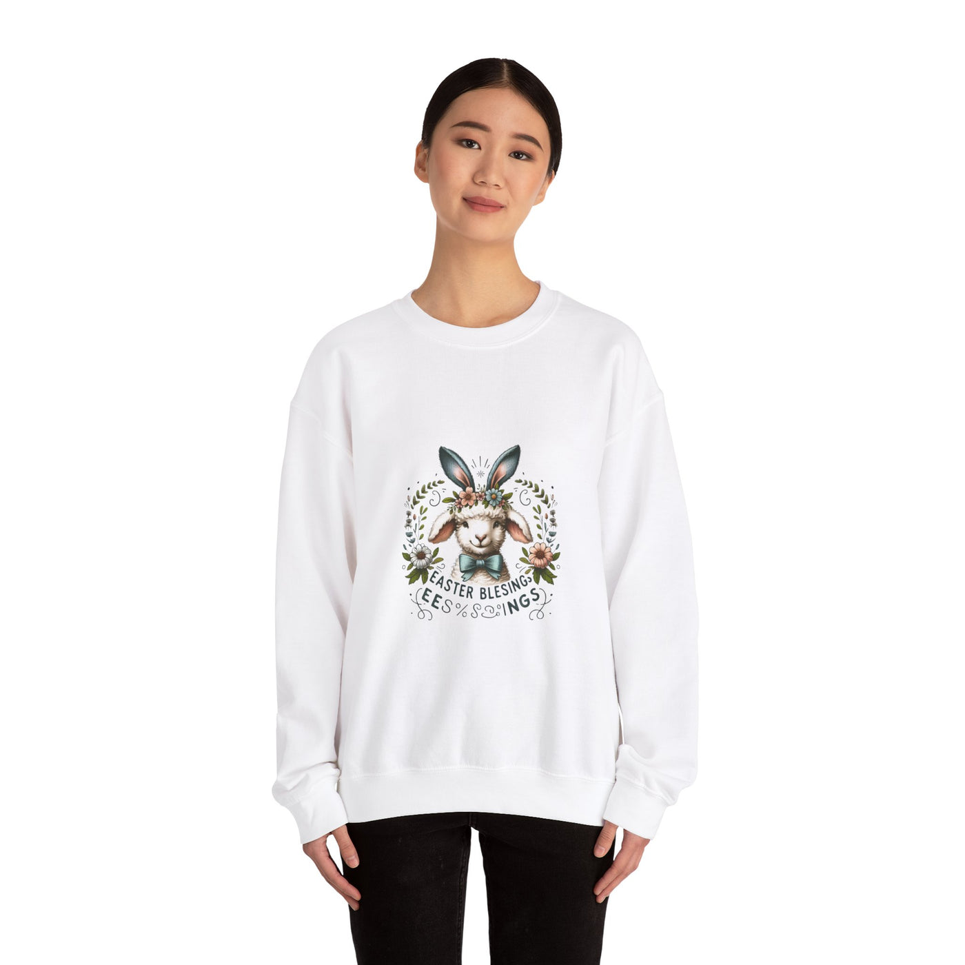 Easter Blessings Sweatshirt - Joyful Holiday Apparel for Men, Women, and Kids