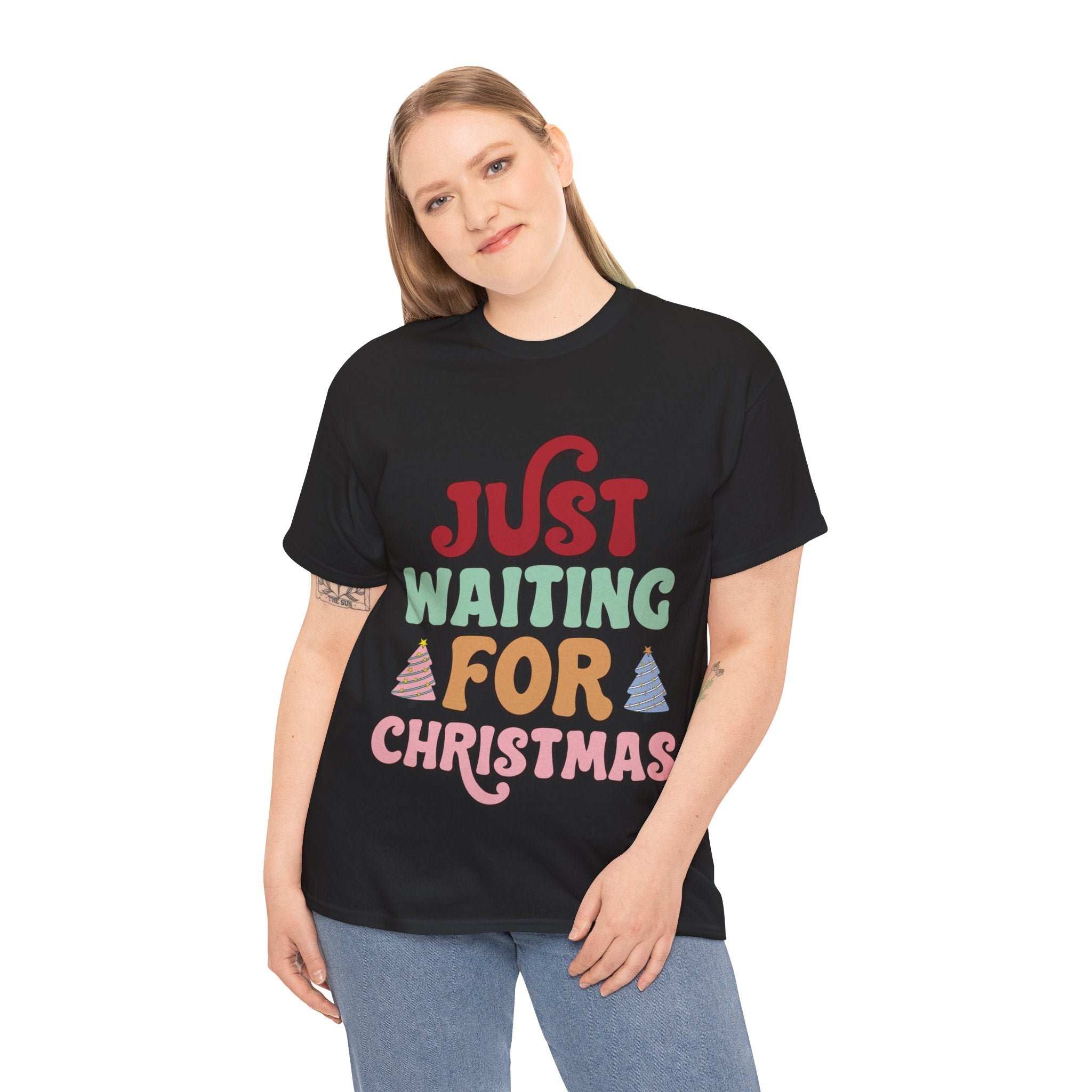 Countdown to Christmas Tee: Just Waiting for Santa Shirt