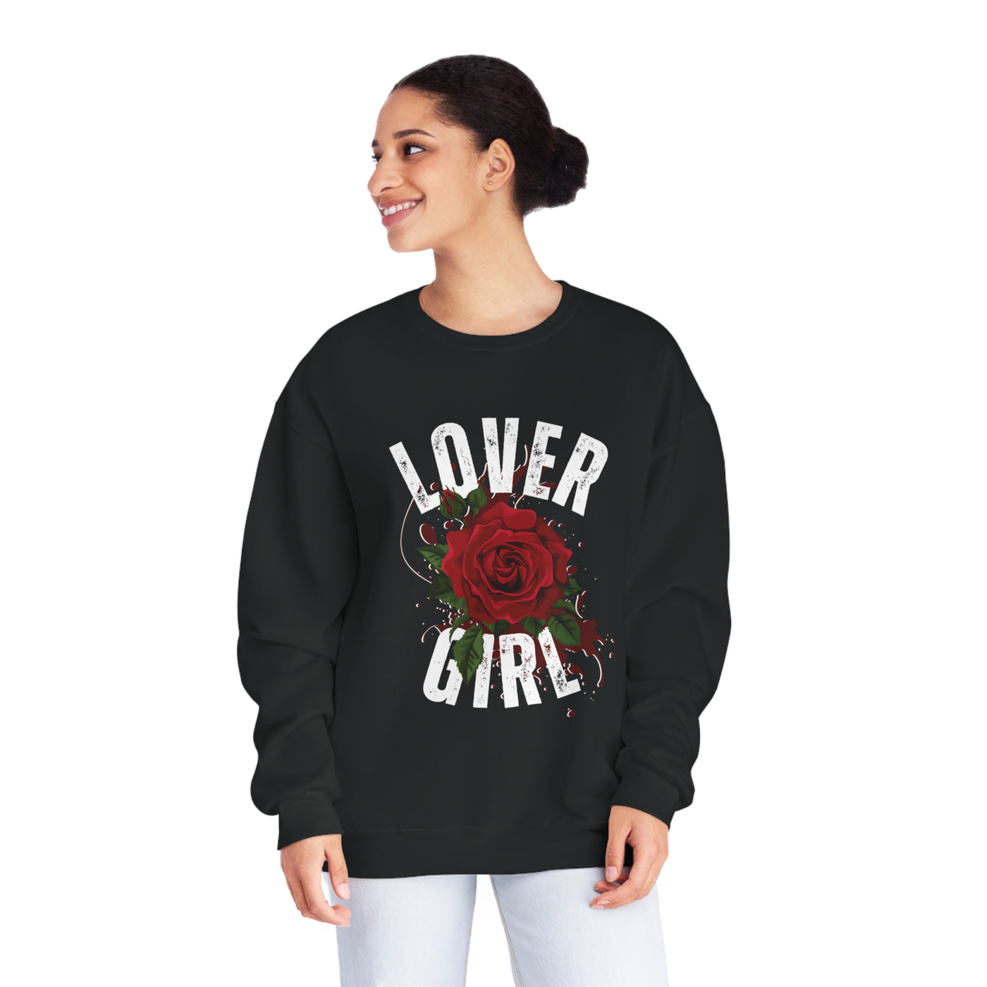 Lover Girl Valentine's Day Sweatshirt - Cozy & Romantic for Her