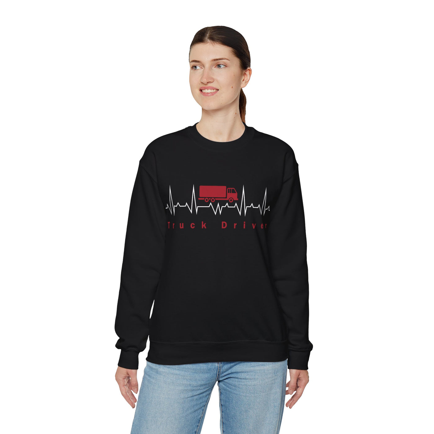 Ultra-Soft Truck Driver Sweatshirt | Warm, Cozy, and Durable