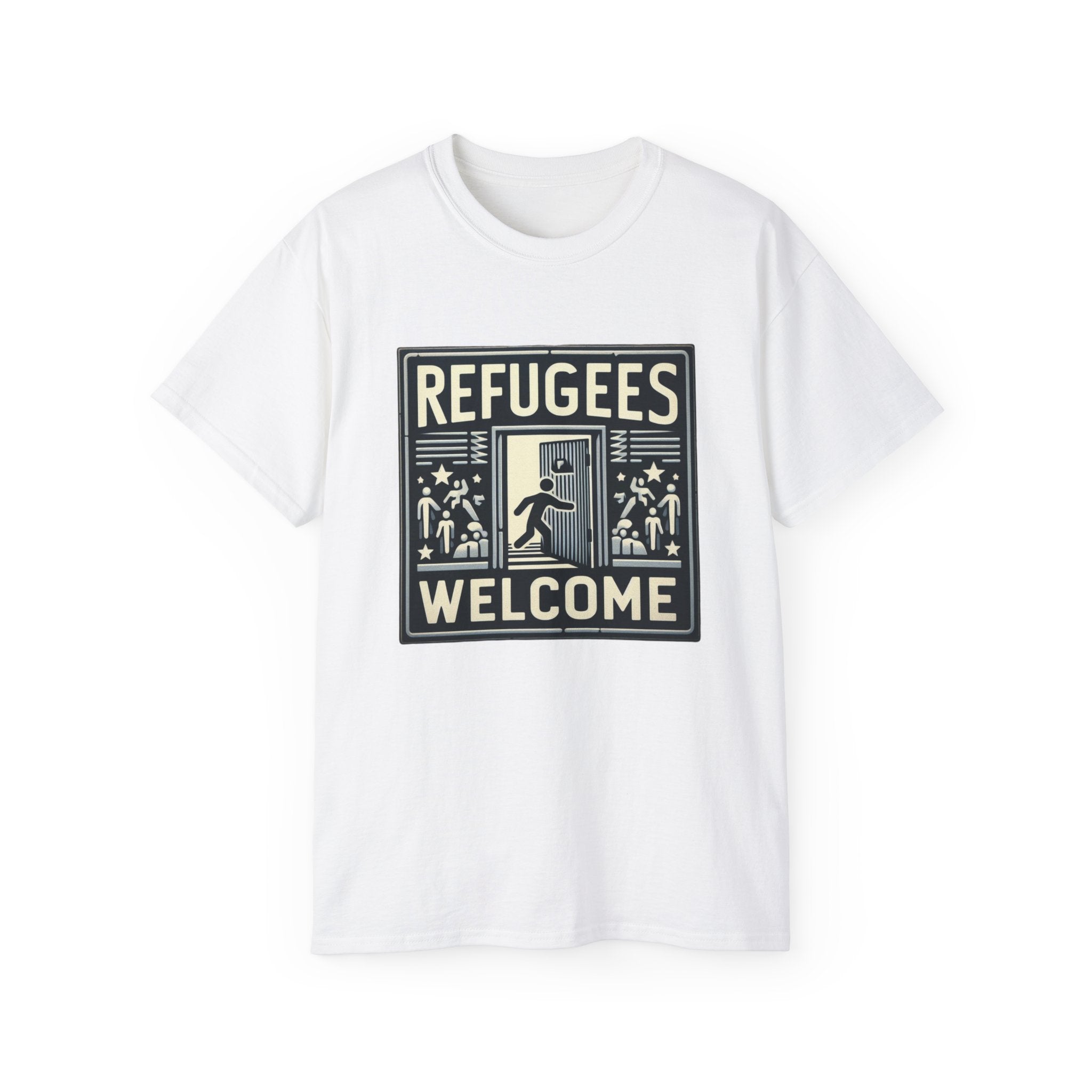 Empathy in Action: Refugee Welcome T-Shirt - Wear Your Support Proudly