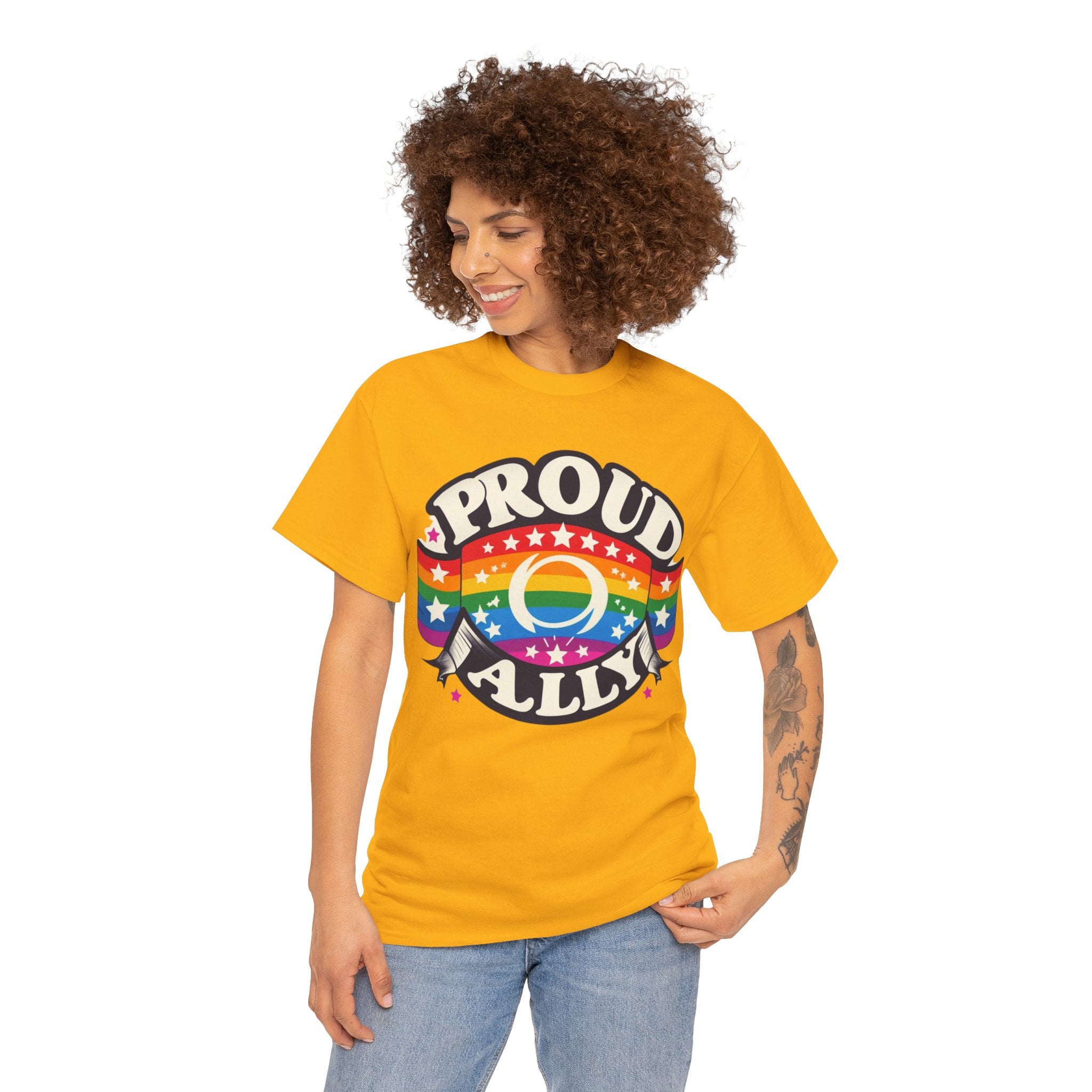 Empowerment Through Unity: 'Proud Ally' T-Shirt