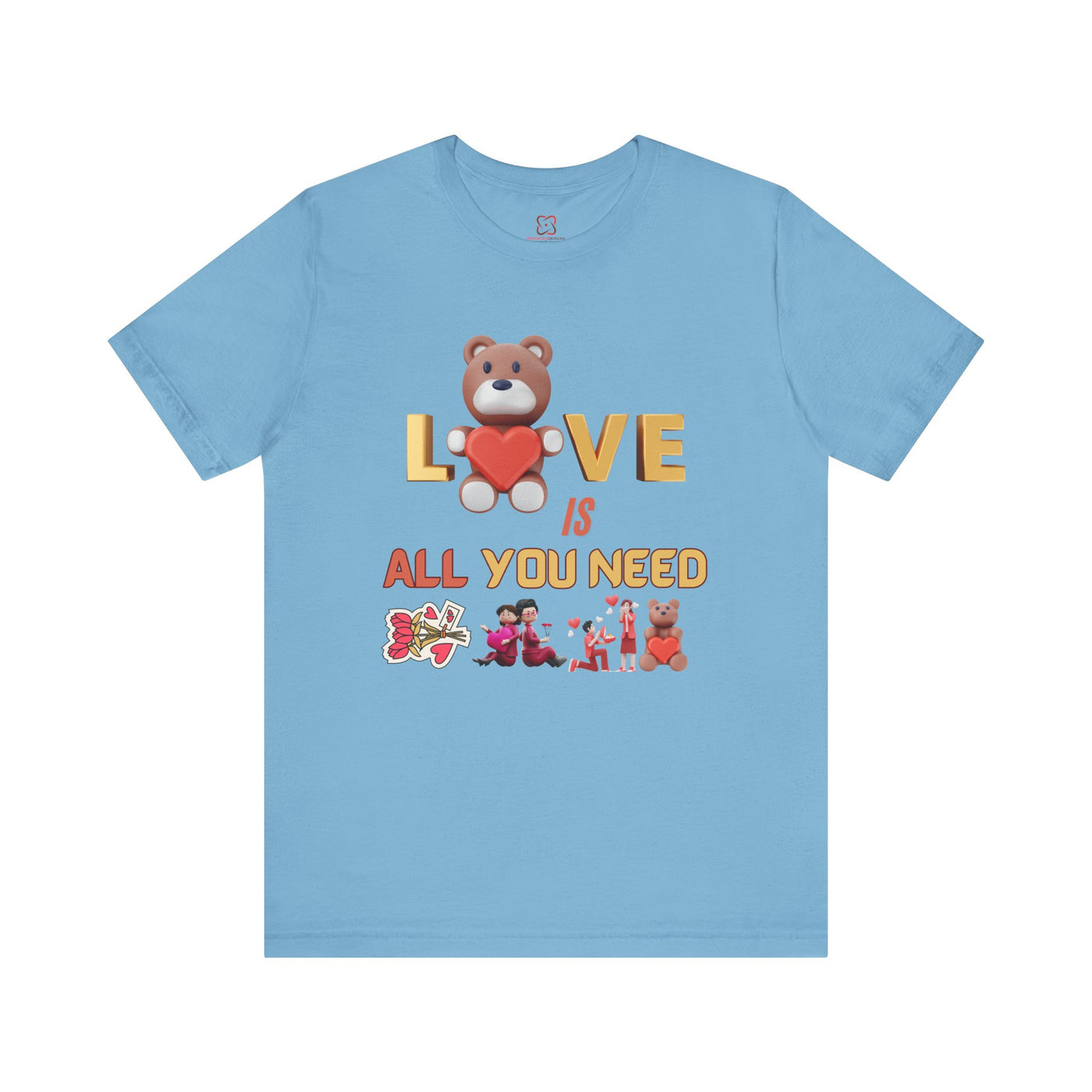 Love is All You Need Valentine's Day T-Shirt - Spread the Love & Positivity