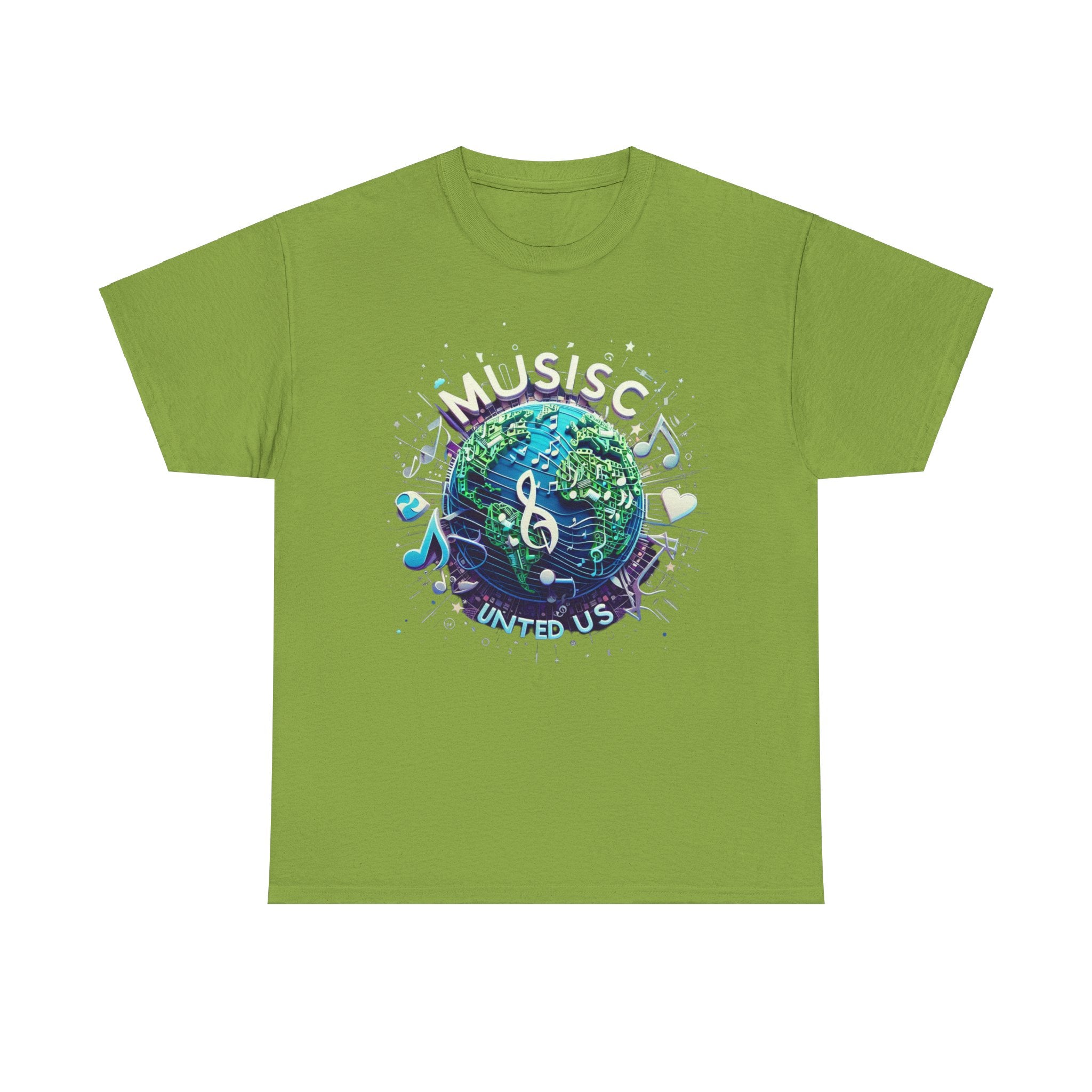 Harmony in Threads: Music Unite Us T-Shirt - Uniting Melodies in Style