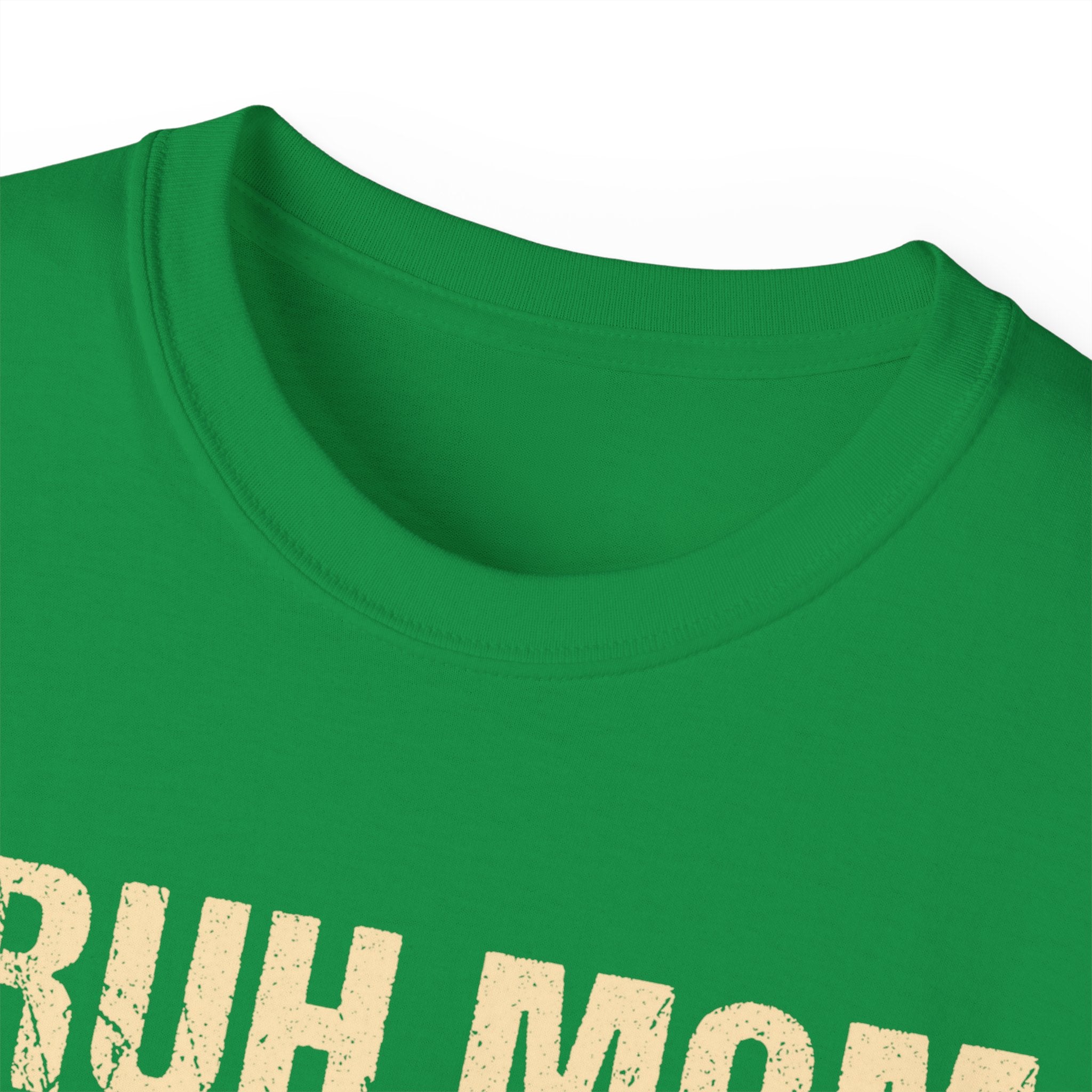 Bruh Mom Like a Regular Mom but Cooler T-Shirt - Trendy Mother's Day Gift - Funny Mom Tee - Unique Motherhood Apparel