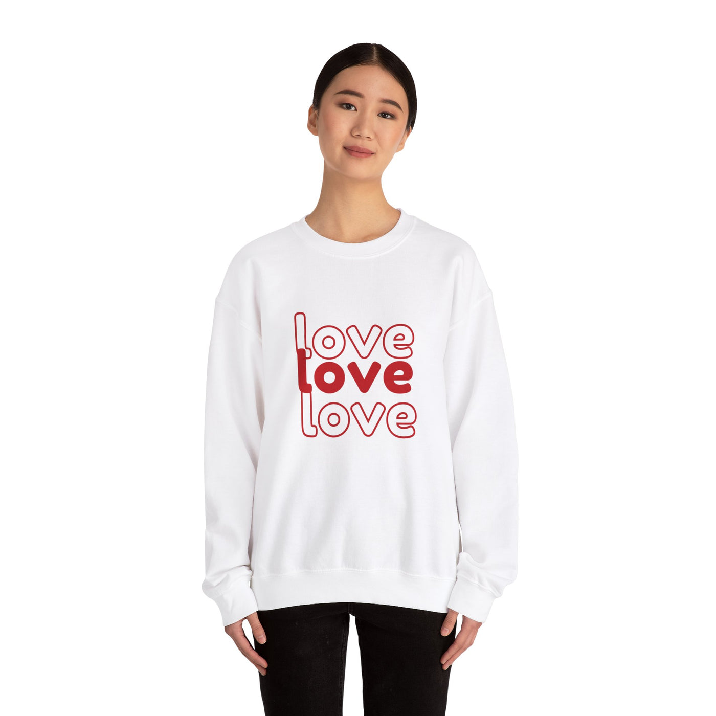 Loved Sweatshirt - Soft & Cozy Crewneck, Perfect for Everyday Wear"