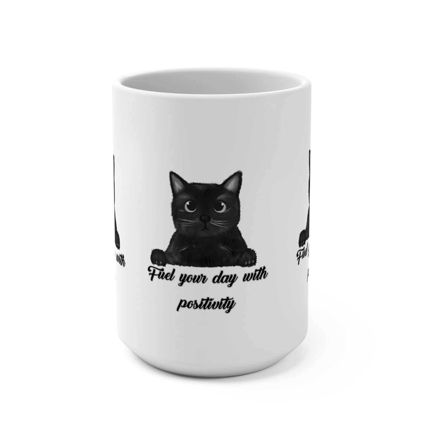 Fuel Your Day with Positivity - Inspirational Coffee Mug for a Happy & Motivated Morning