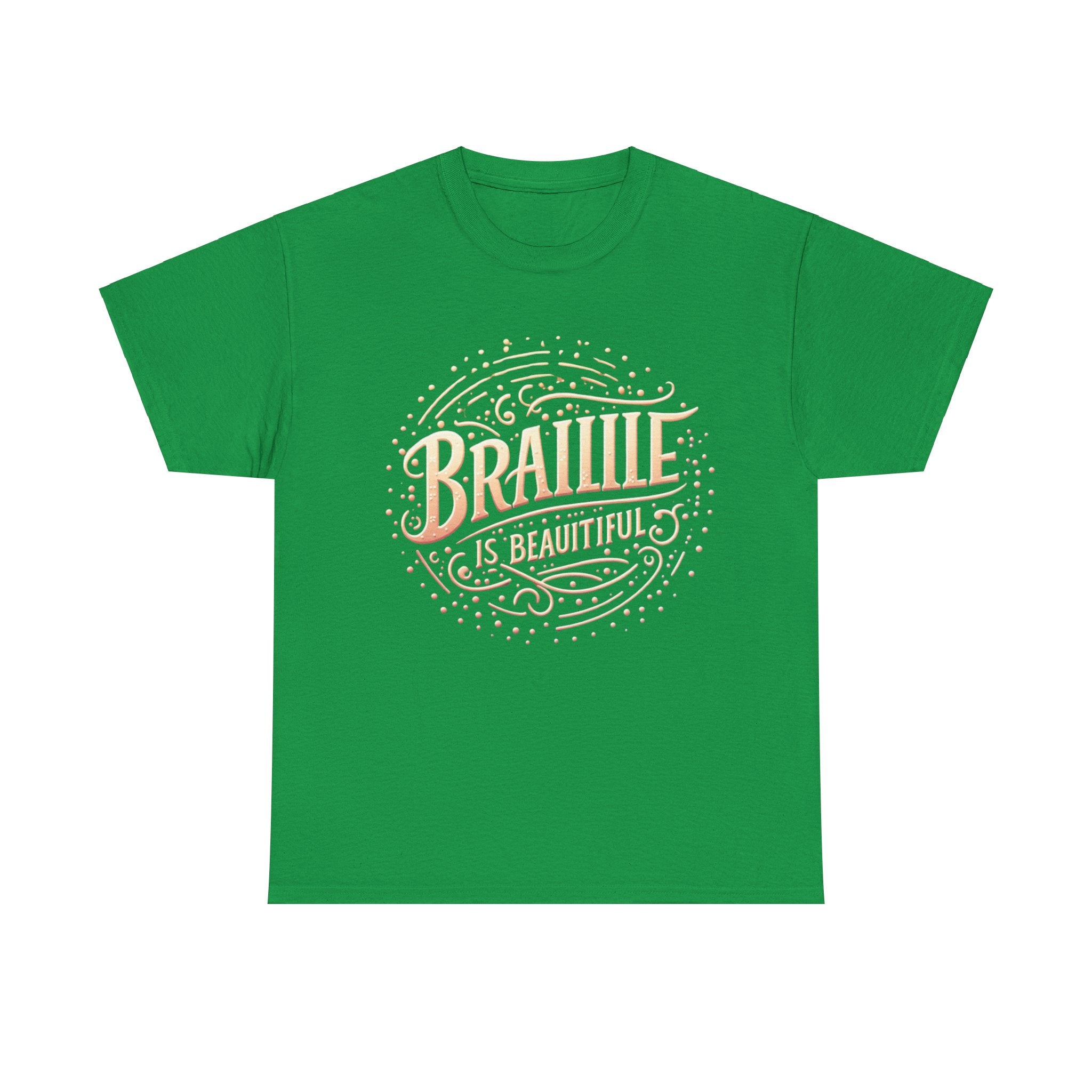 Braille is Beautiful T-Shirt: Embrace Inclusivity with Stylish Braille Design