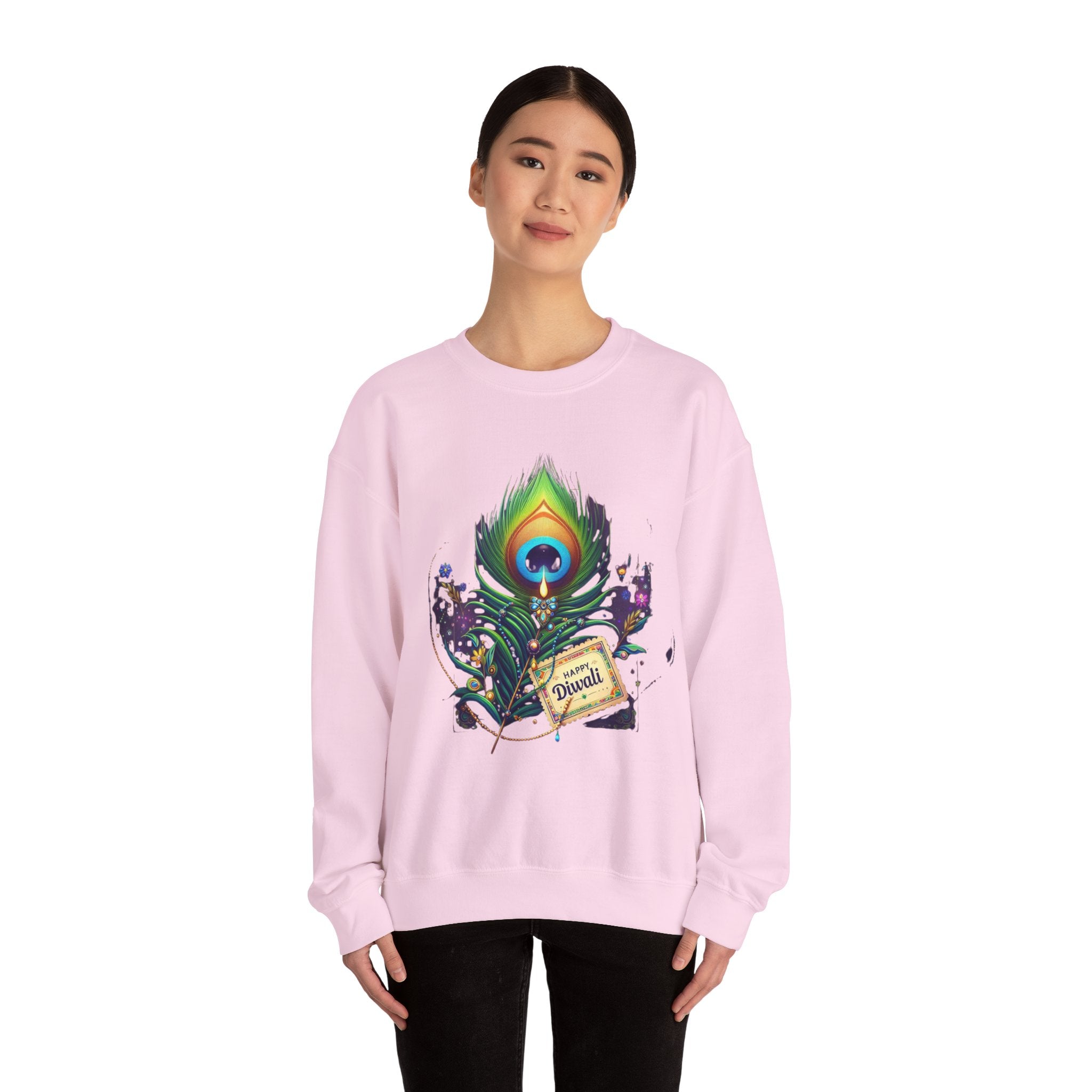 Happy Diwali Celebration Sweatshirt - Spread Festive Joy in Style"