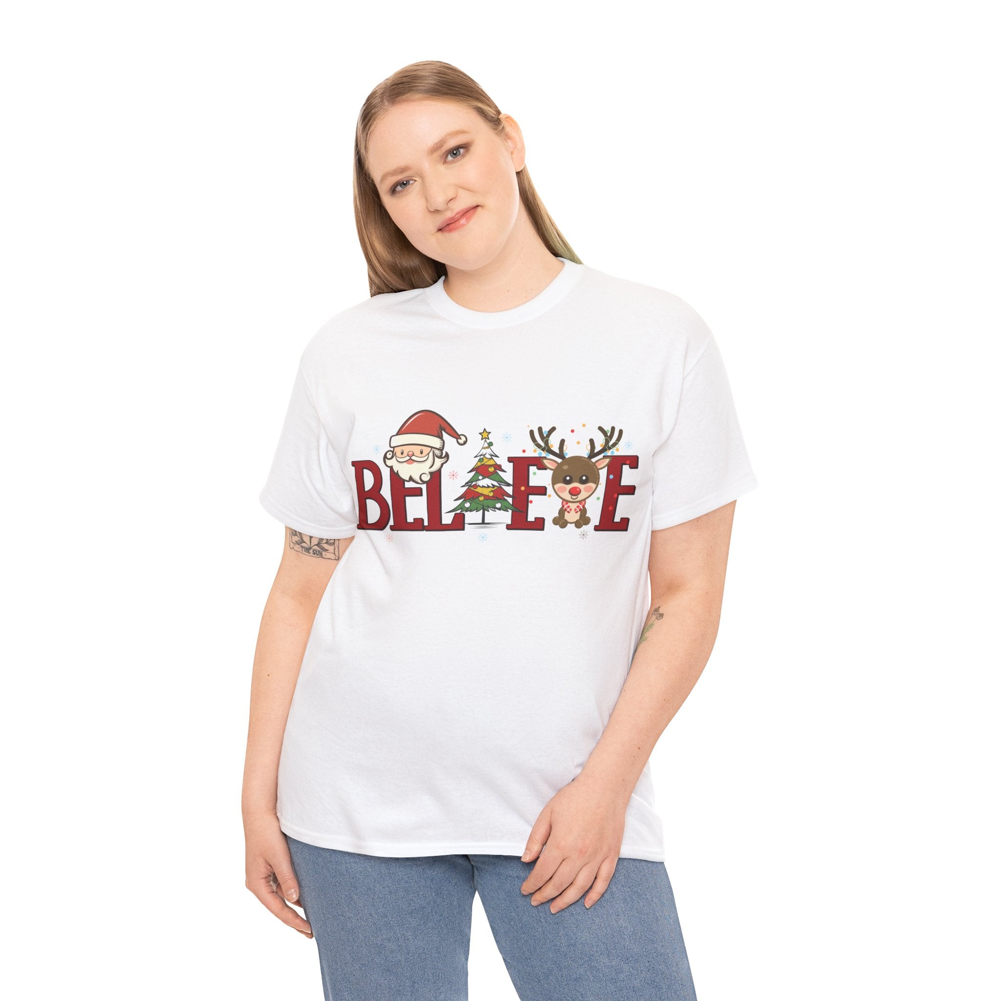 Believe in Magic Christmas Tee| Christmas Shirt| Christmas Outfit| Christmas Party| Merry Christmas