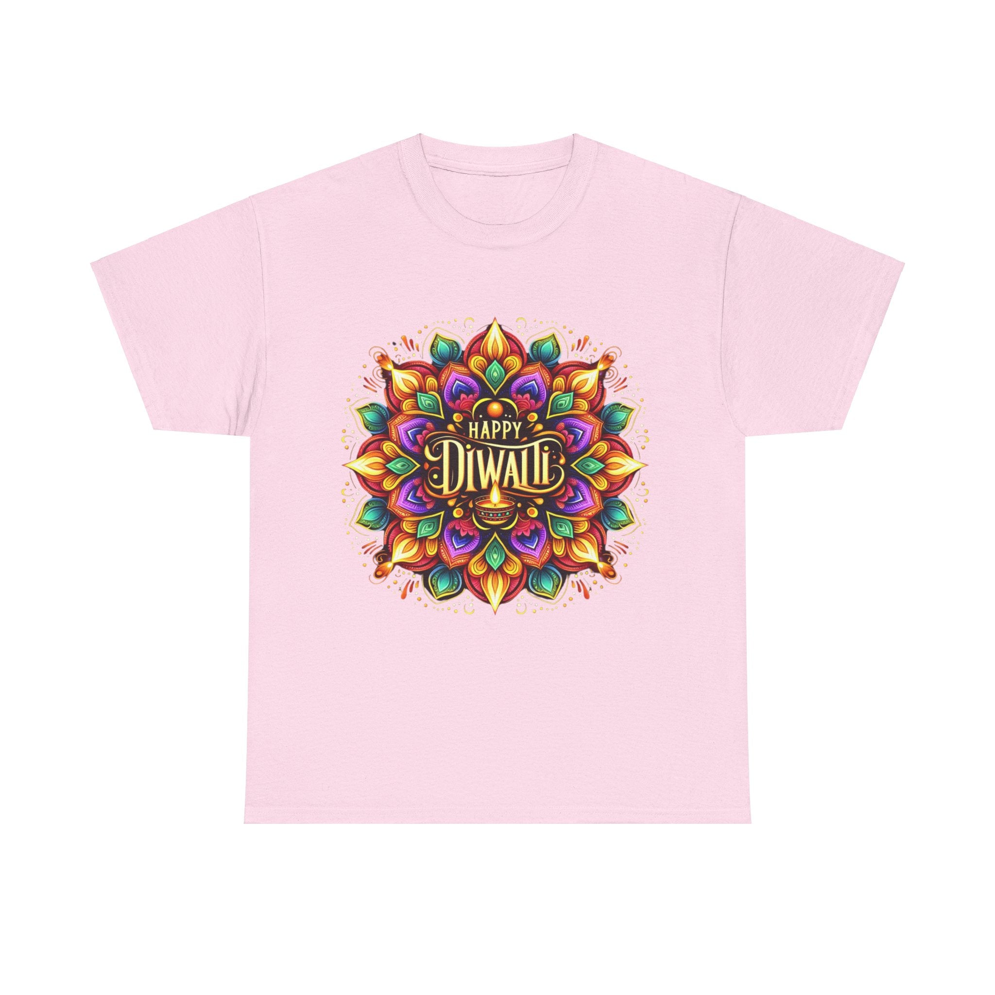 Celebrate Diwali in Style: 'Happy Diwali' T-Shirt for Festive Spirit