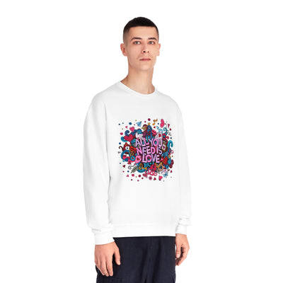 All You Need is Love Valentine's Sweatshirt - Cozy & Romantic Crewneck