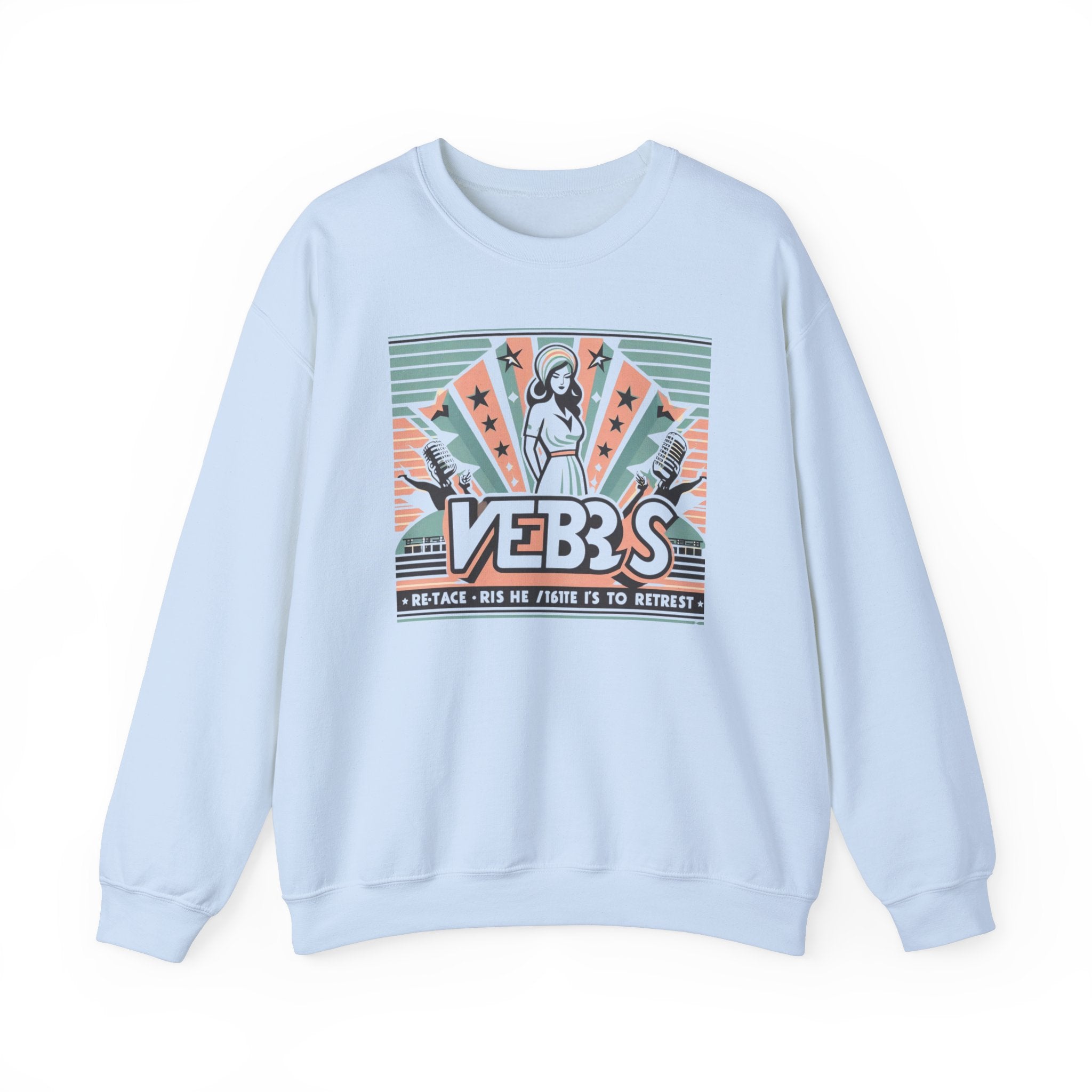 Retro Vibes Sweatshirt for International Women's Day