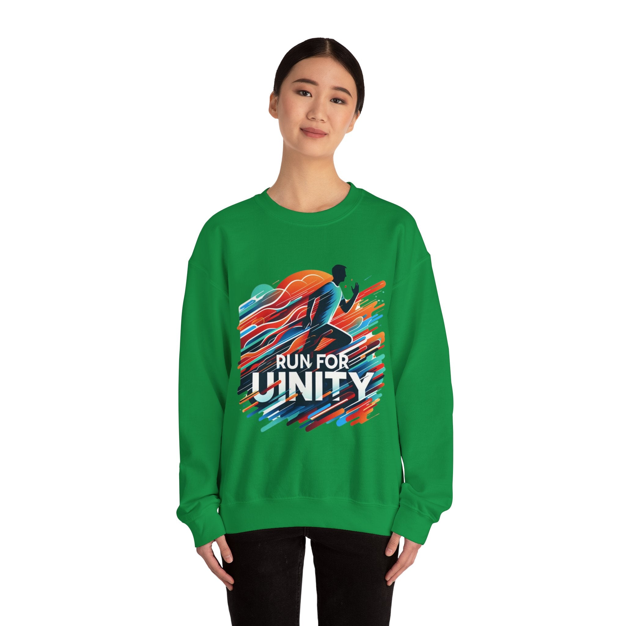 Unity in Motion: Limited Edition 'Run for Unity' Sweatshirt"