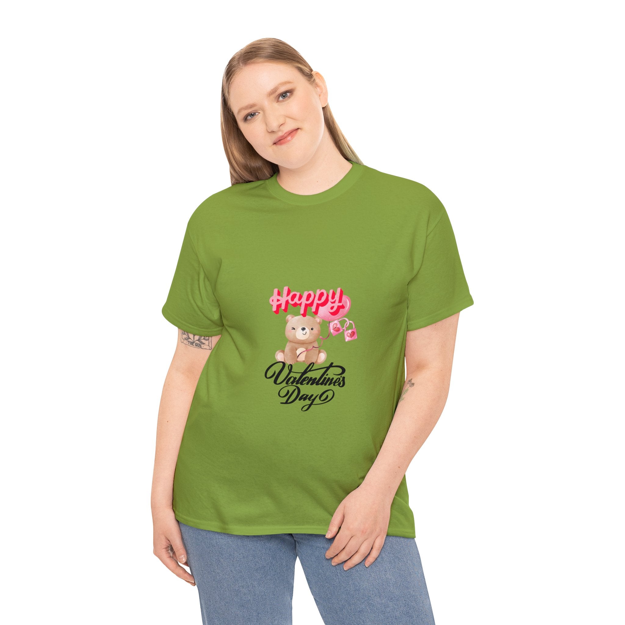 Happy Valentine's Day T-Shirt for Couples | Romantic Tee for Him and Her, Heartfelt Love