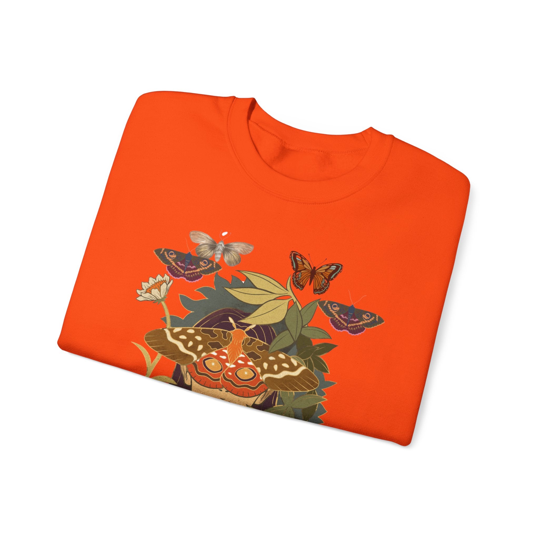 Elegant Vintage Moths Sweatshirt: Timeless Style & Comfort