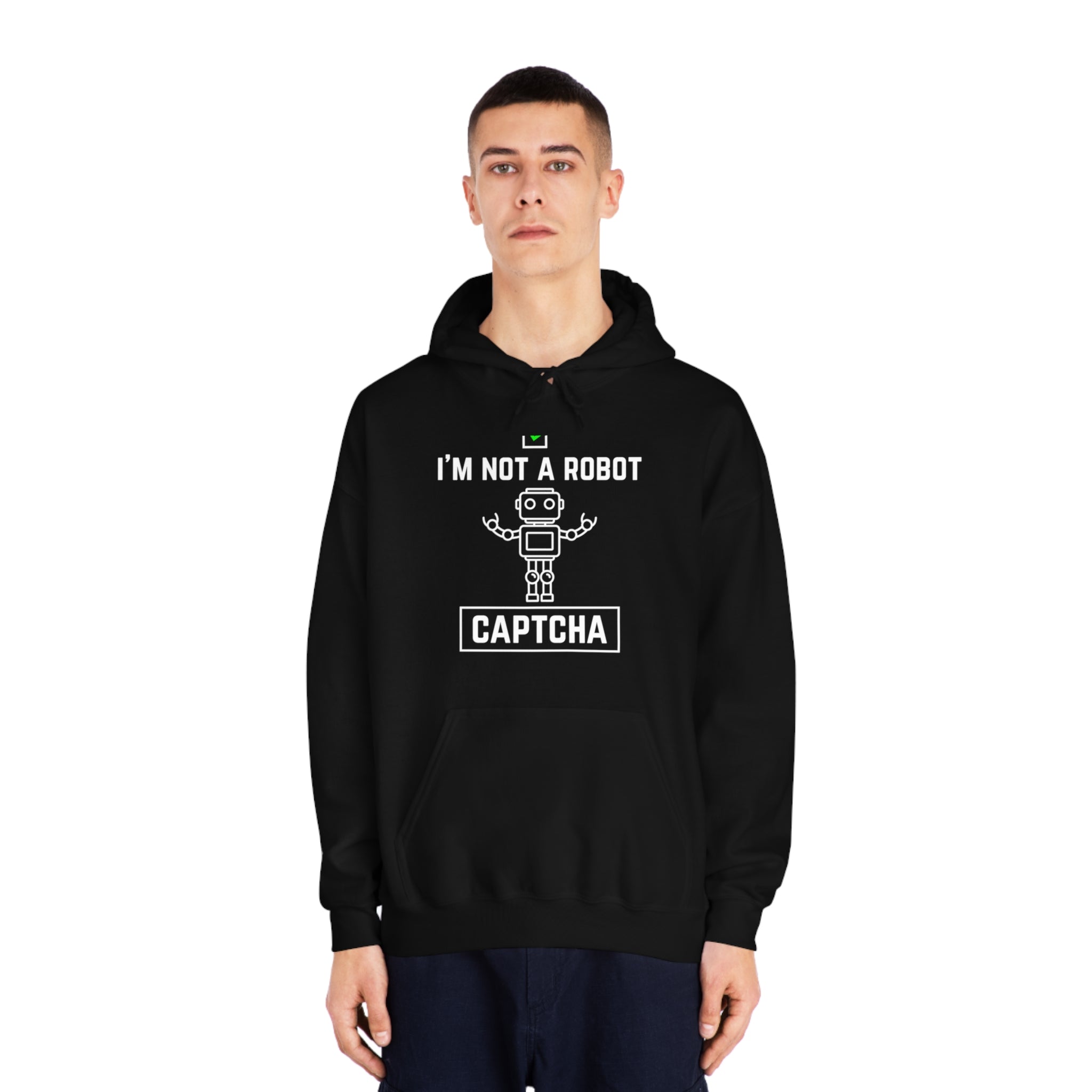 Anti-Robot CAPTCHA Solution Hoodie - Cyber Security Activewear