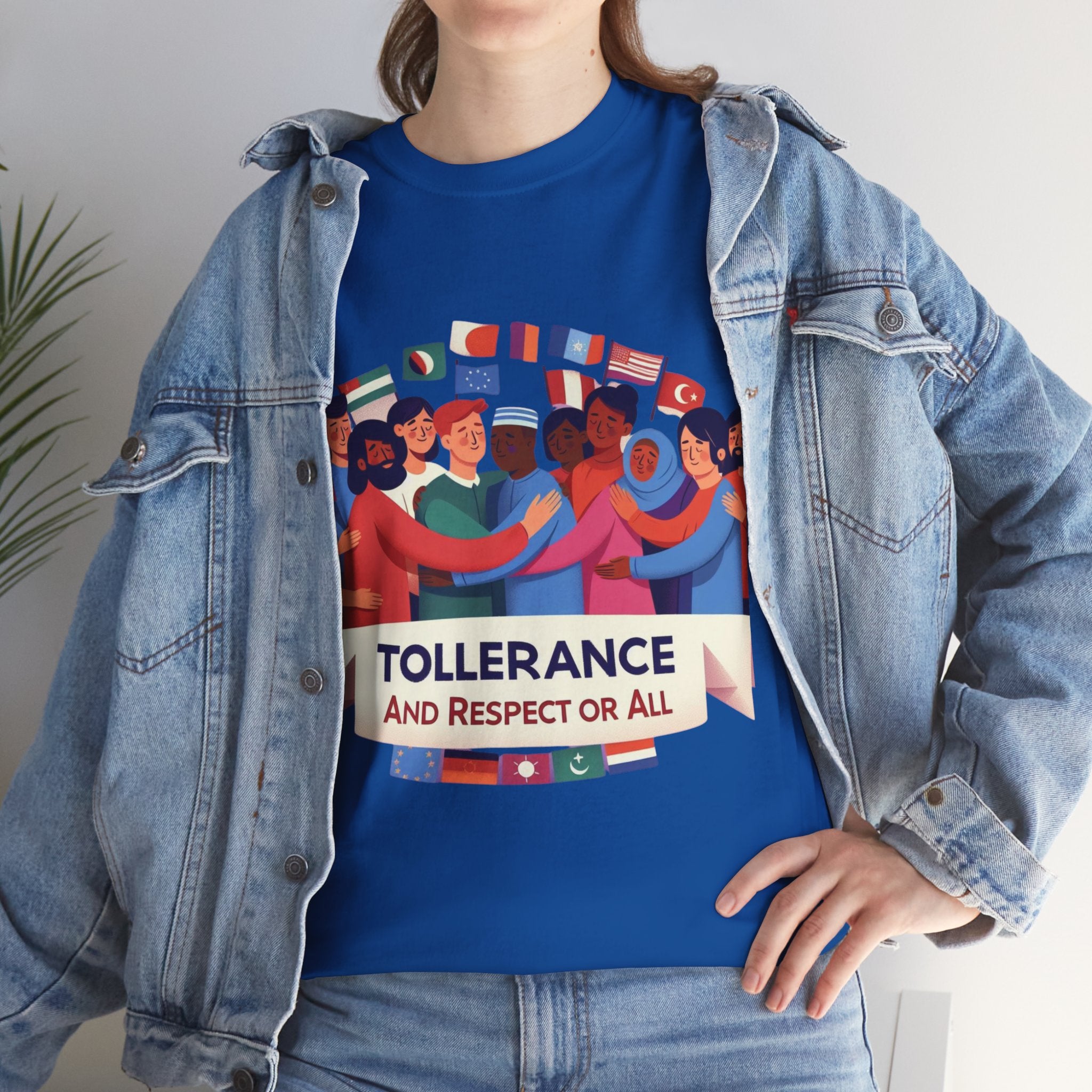 Empathy in Every Thread: Tolerance and Respect for All T-Shirt